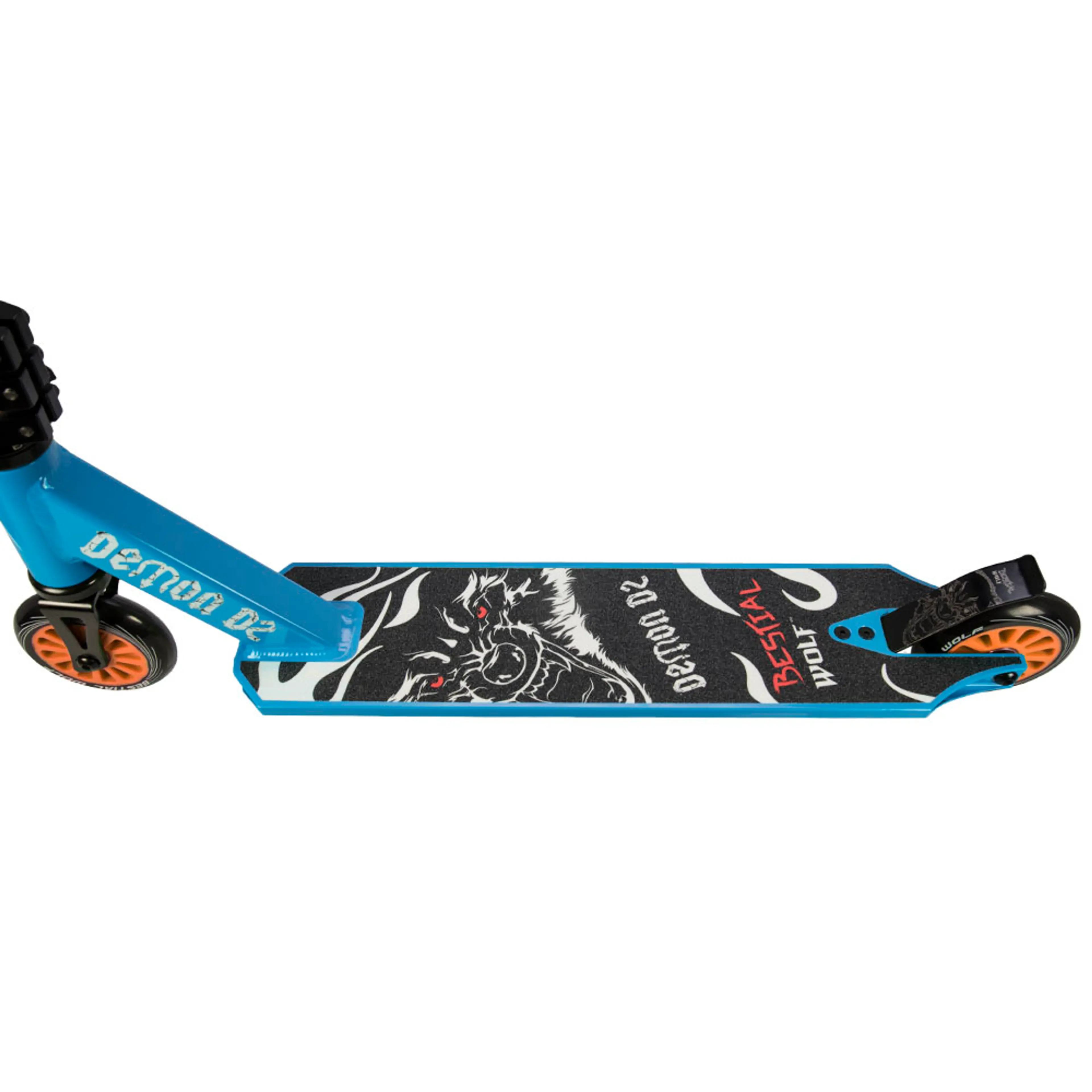 SCOOTER DEMON D6 AZUL/NARANJA