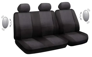 FUNDAS FURGON 3 PIEZAS CON CINTURON
