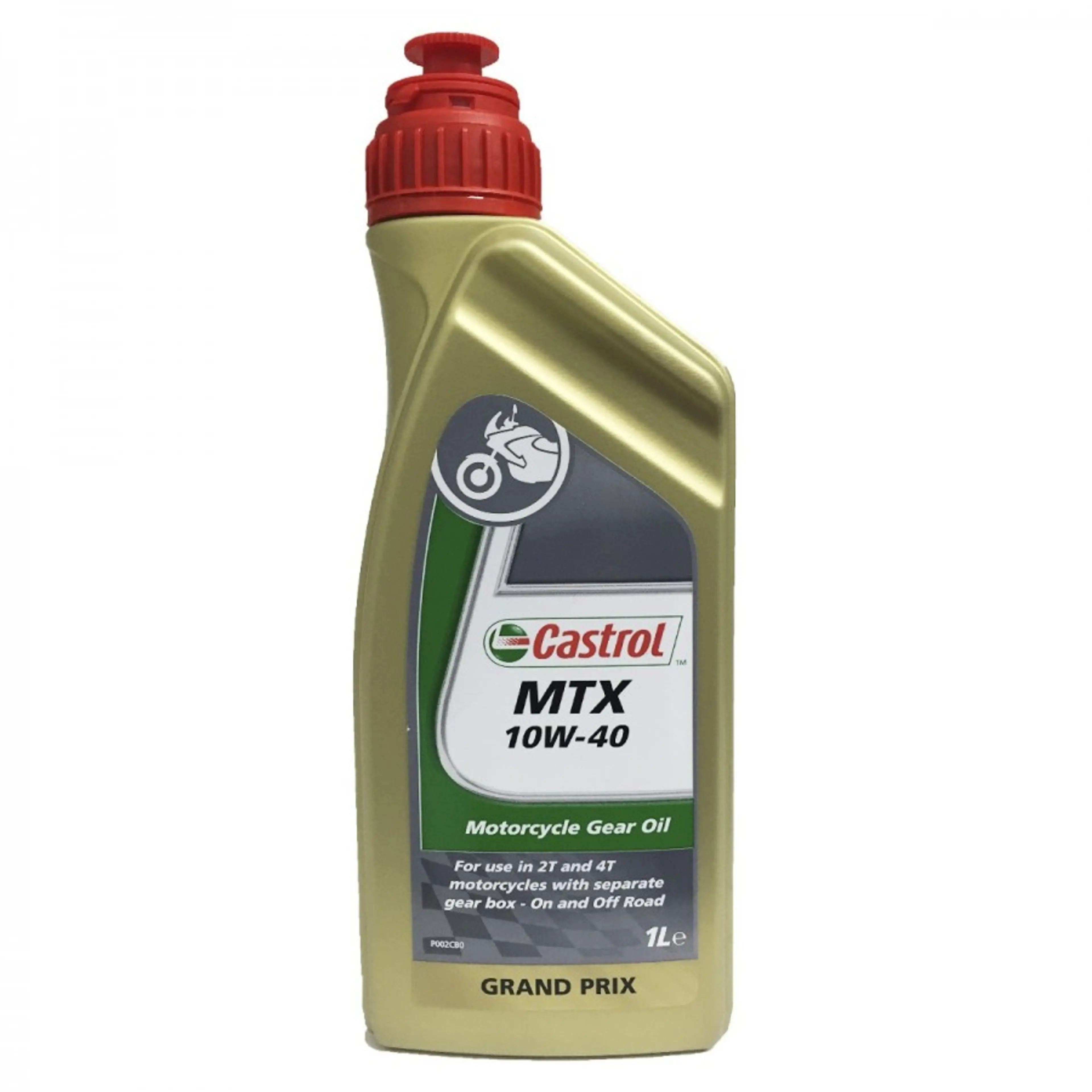 CASTROL 10W40 MTX C/CAMBIO 2T/4T 1L