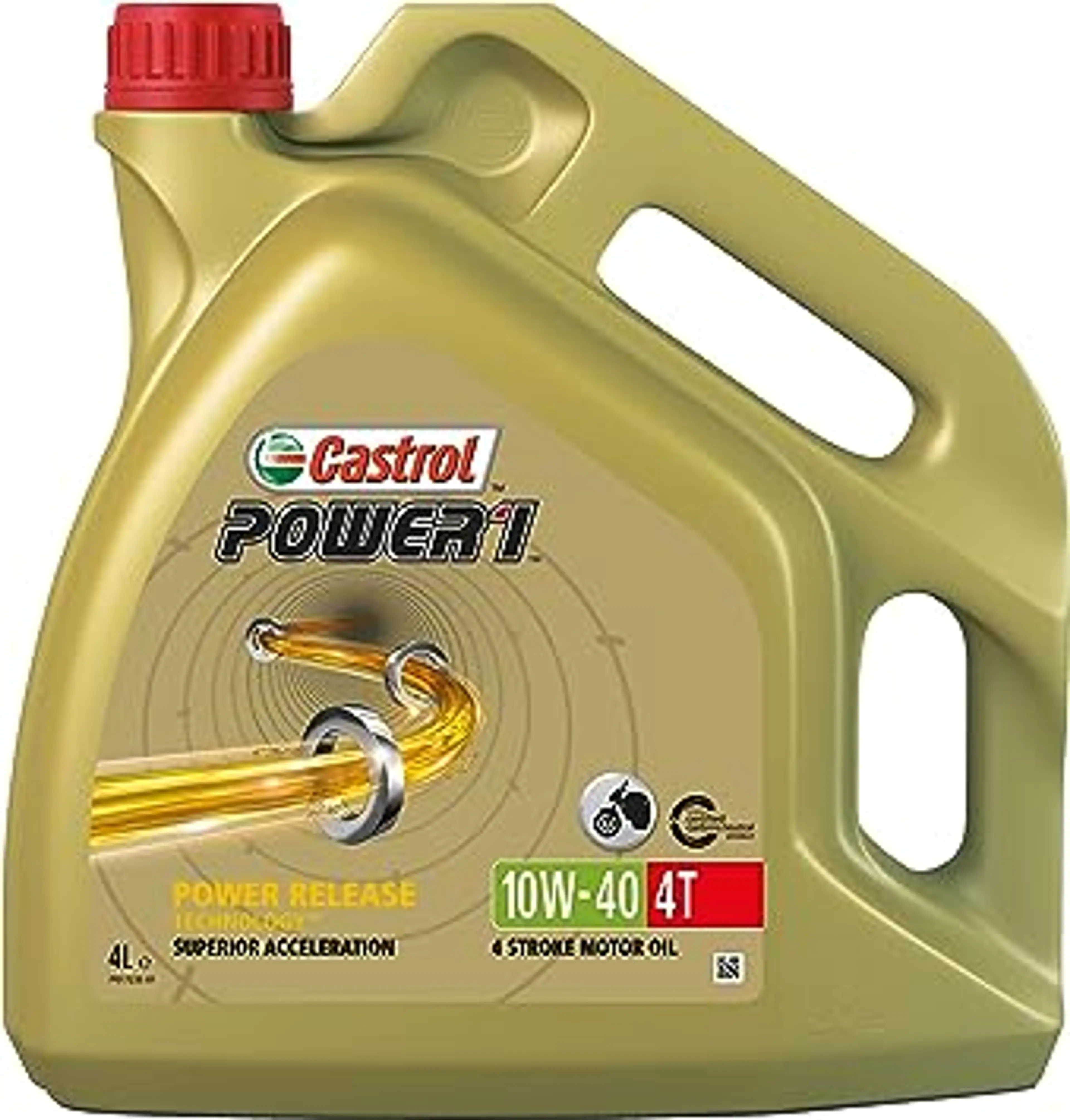 ACEITE CASTROL 10W40 4T POWER 1 4L