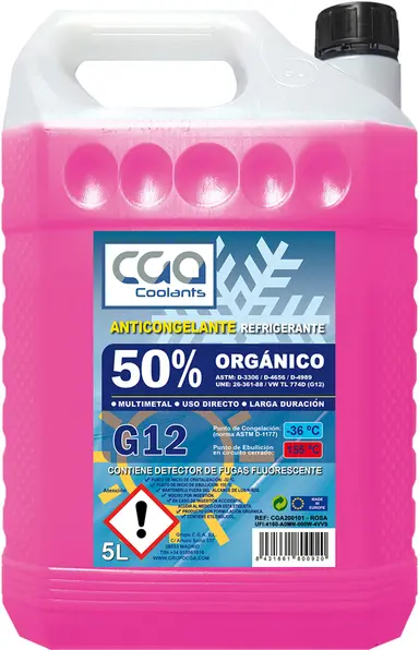 ANTICONGELANTE 50% ROSA 5L.(D)