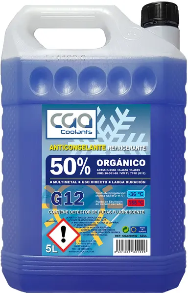 ANTICONGELANTE 50% AZUL 5L.(D)