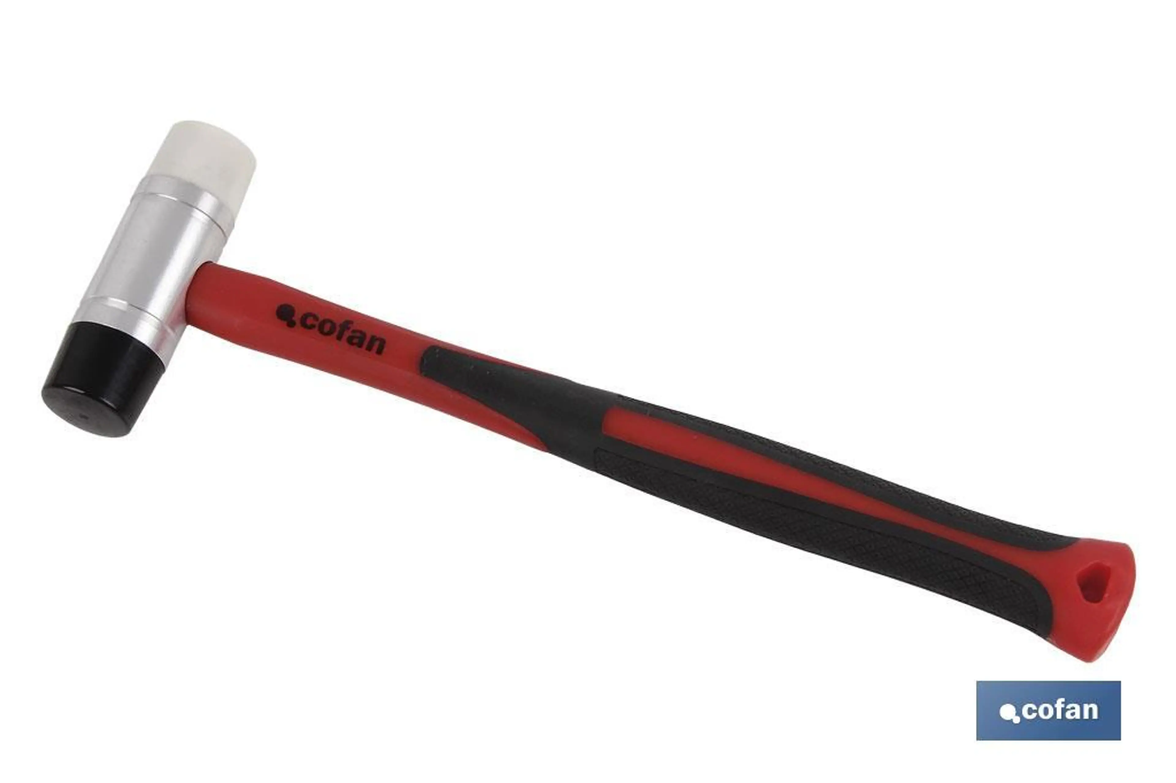 ++MARTILLO NYLON/PU 28MM C/MANGO