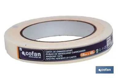 CINTA CREPE CARROCERO 60MM X 45MTS