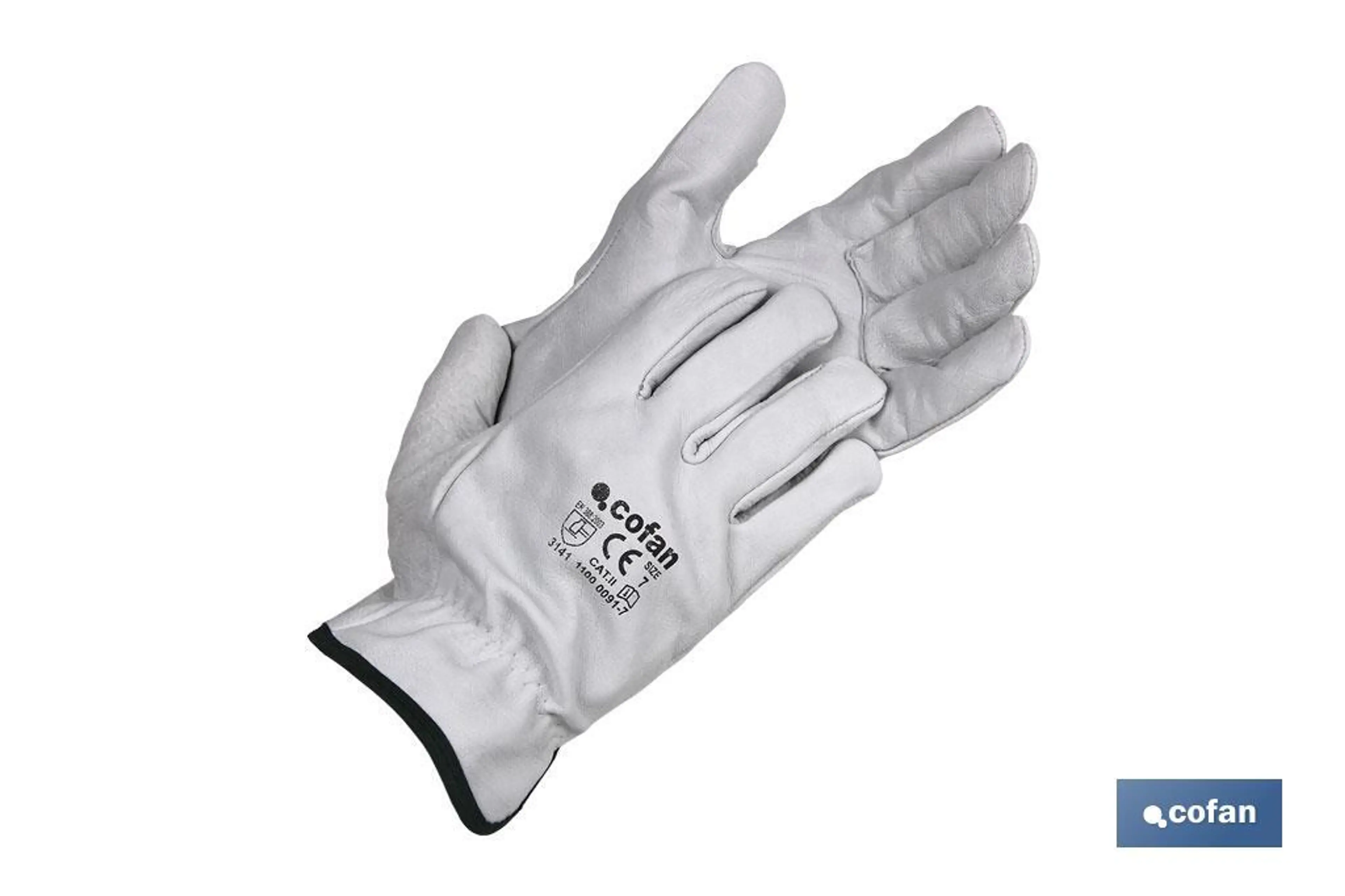 ++ GUANTES POLIESTER C/BLANCO T10