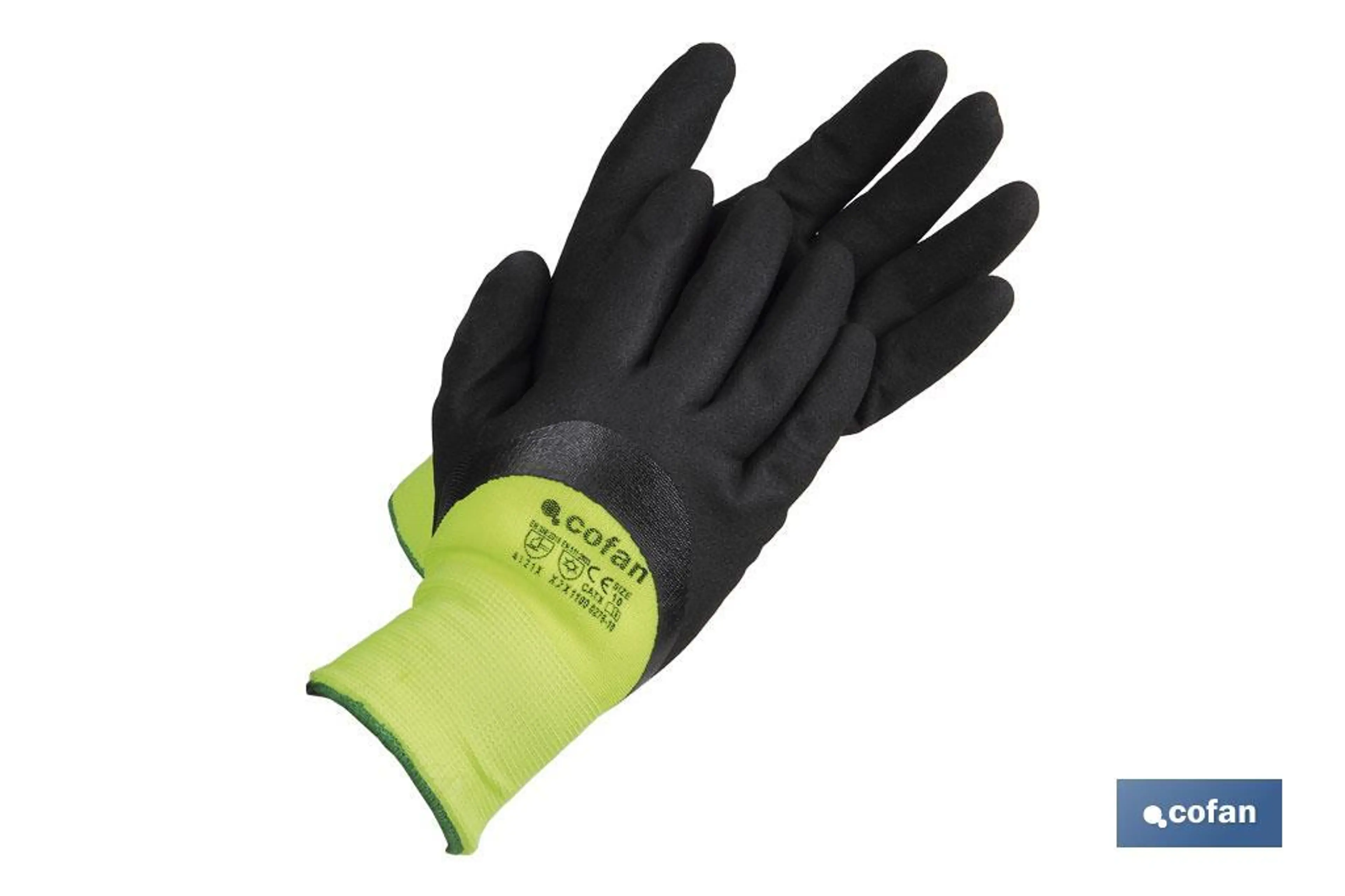 GUANTES NITRILO PROTECCION FRIO