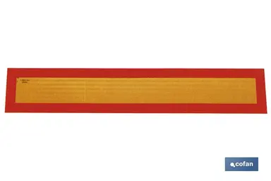 PLACA LARGA V-6 VEH.LARGO 1130X200