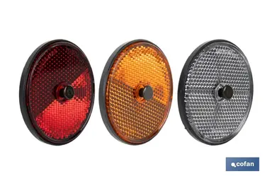 CATADIOPTRICO C/TORNILLO 80MM