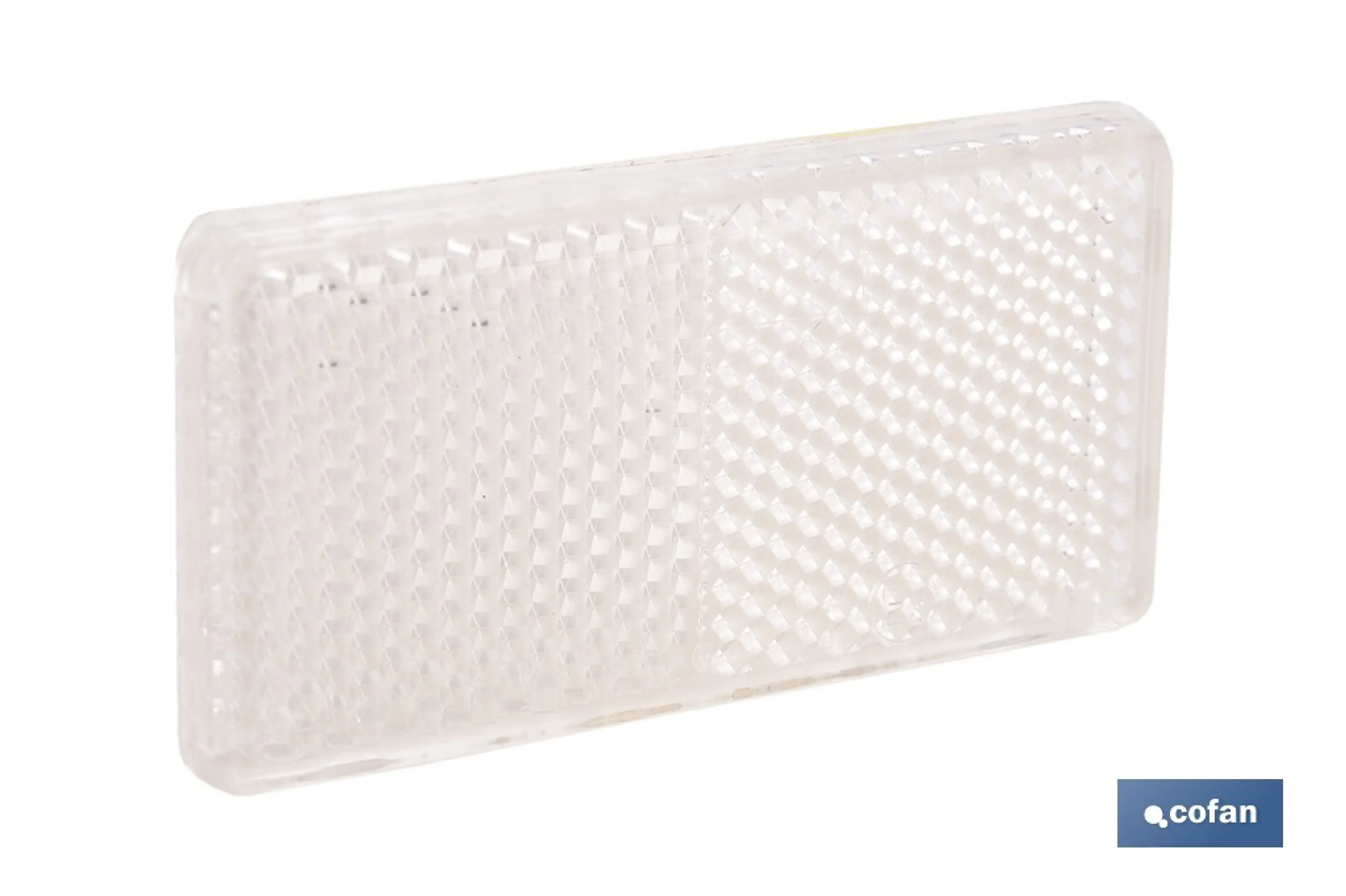 CATADIOPTRICO BLANCO 71X35MM ADHESI