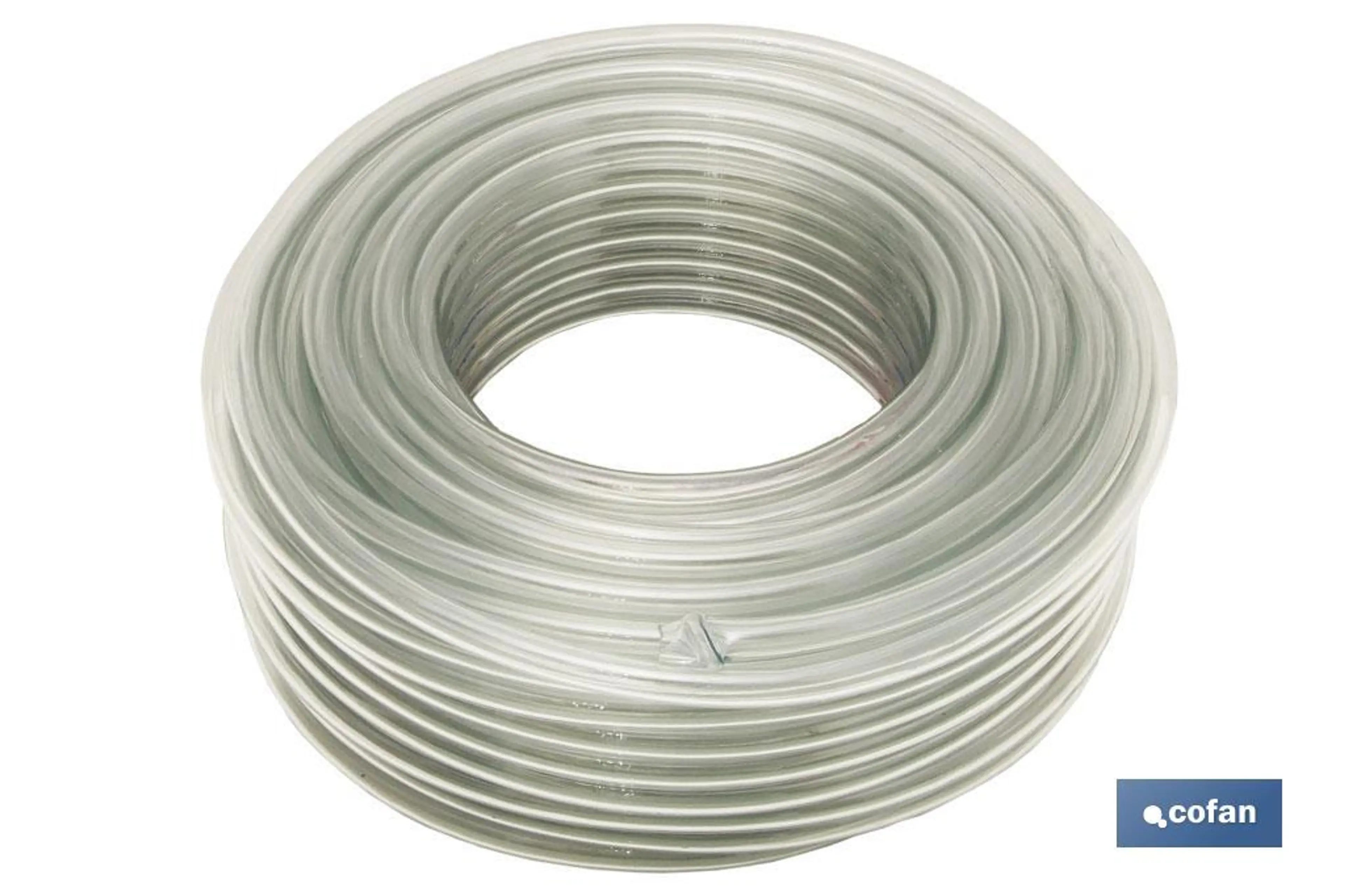 MANGUERA PVC MONOCAP CRISTAL6X9M CM