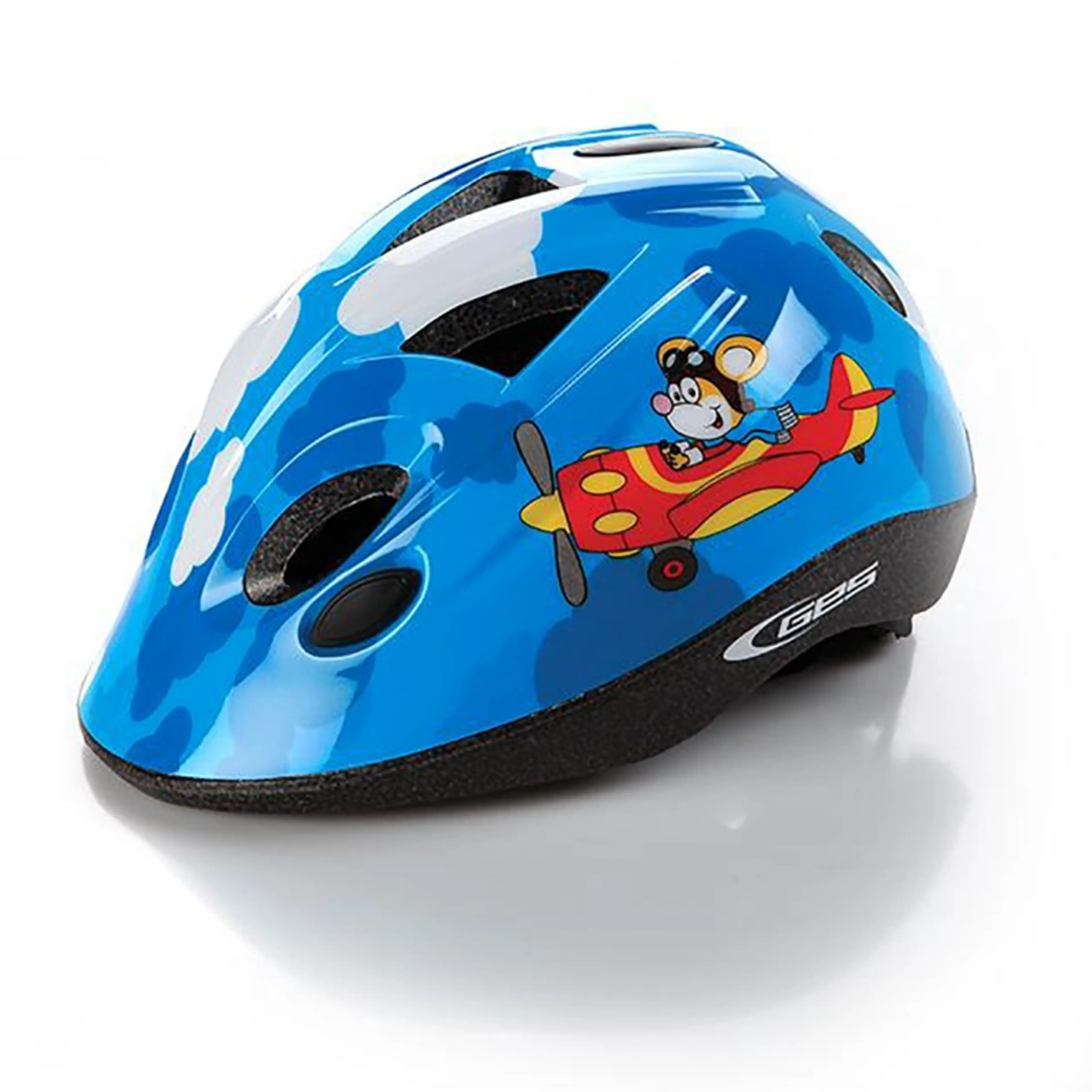 CASCO NIÑO DOKKY  "SKY MOUSE"AZUL