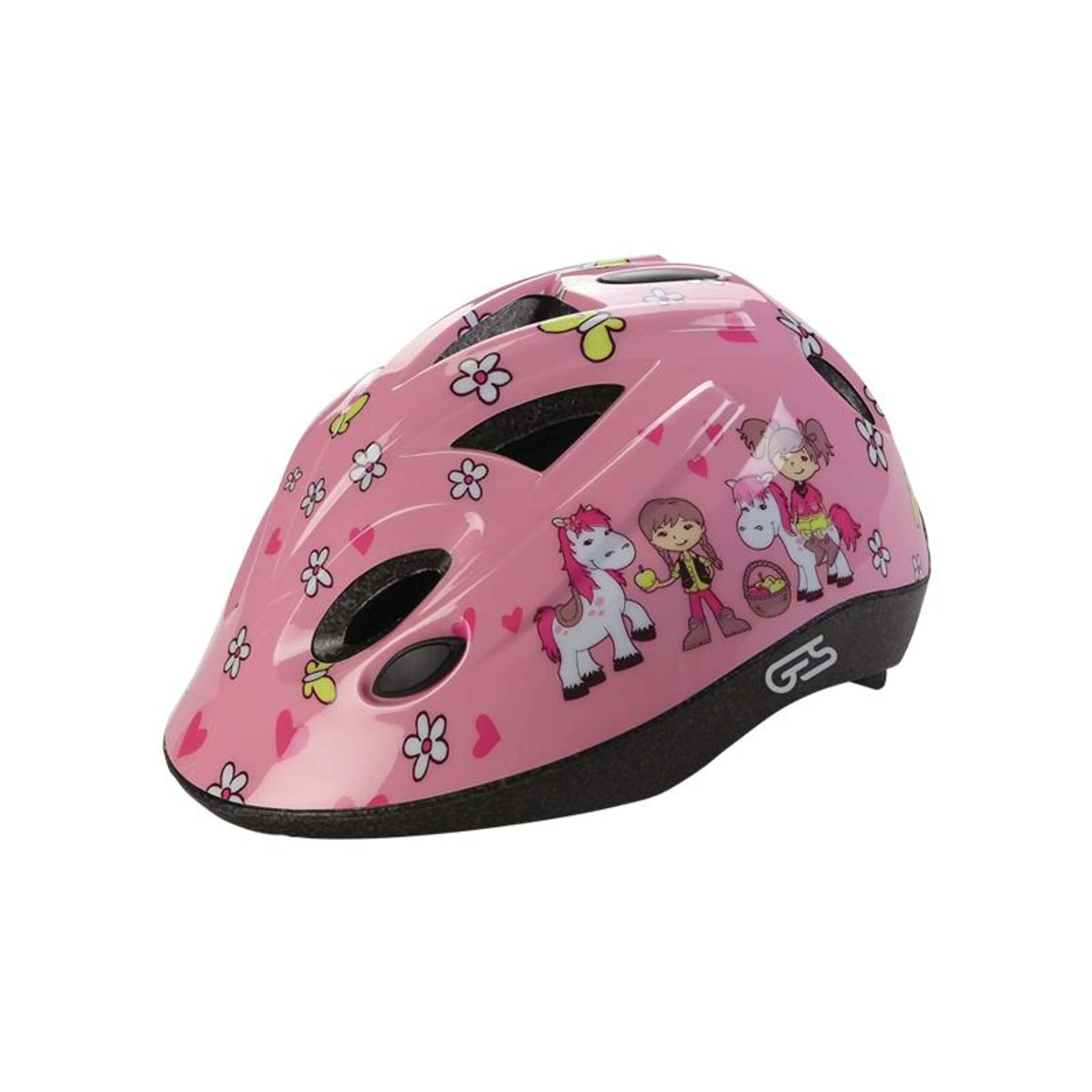 CASCO NIÑO DOKKY ROSA "HORSE GIRLS"