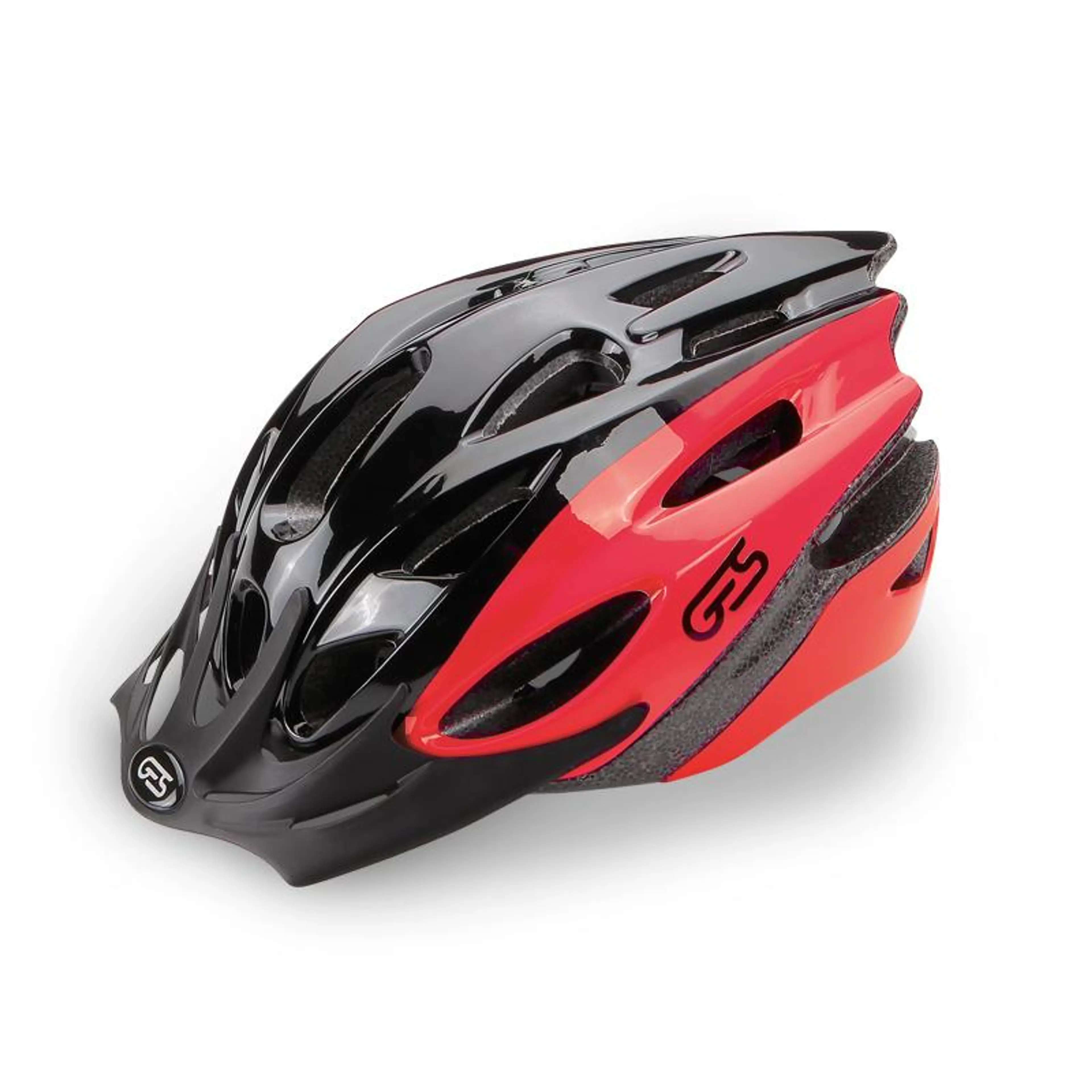 CASCO APACHE ROJO / NEGRO