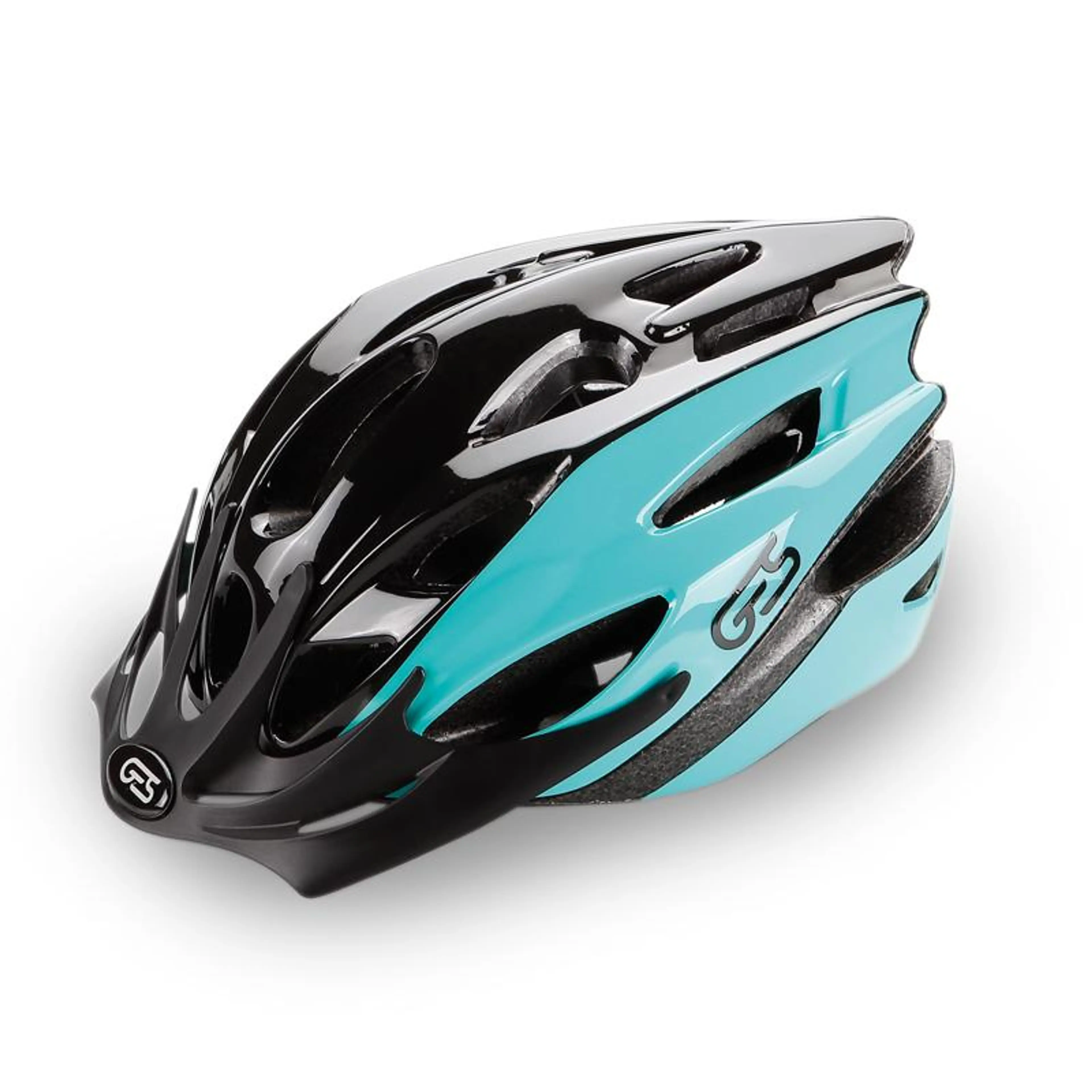 CASCO APACHE CELESTE / NEGRO