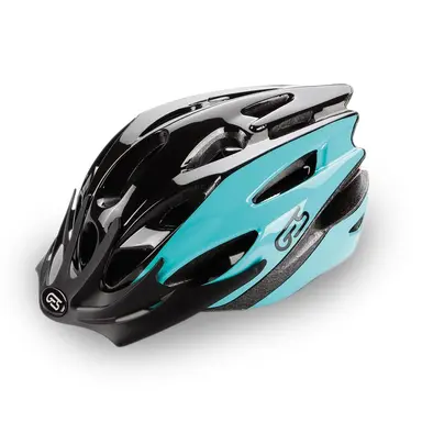 CASCO ROCKET CELESTE / NEGRO