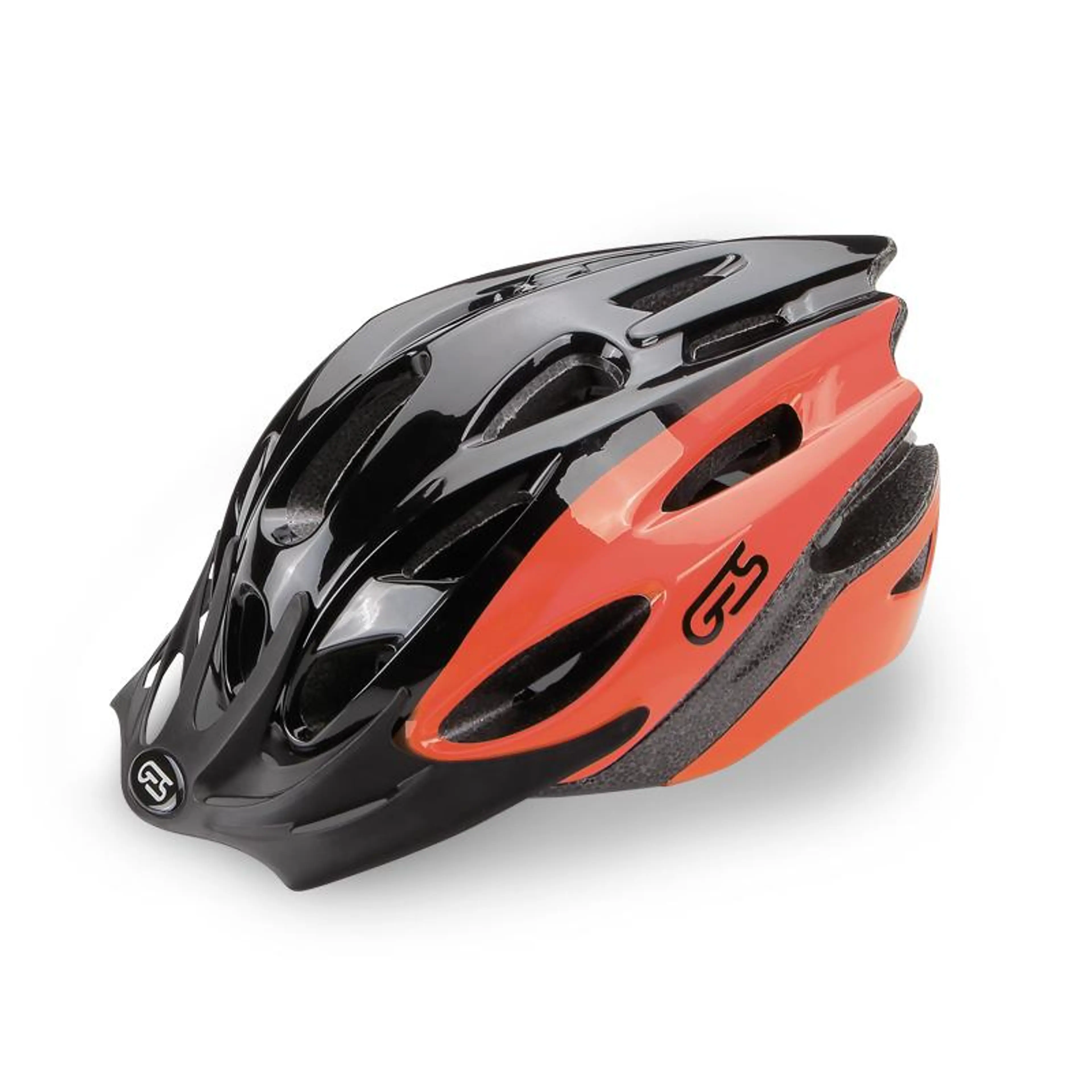 CASCO ROCKET NARANJA / NEGRO