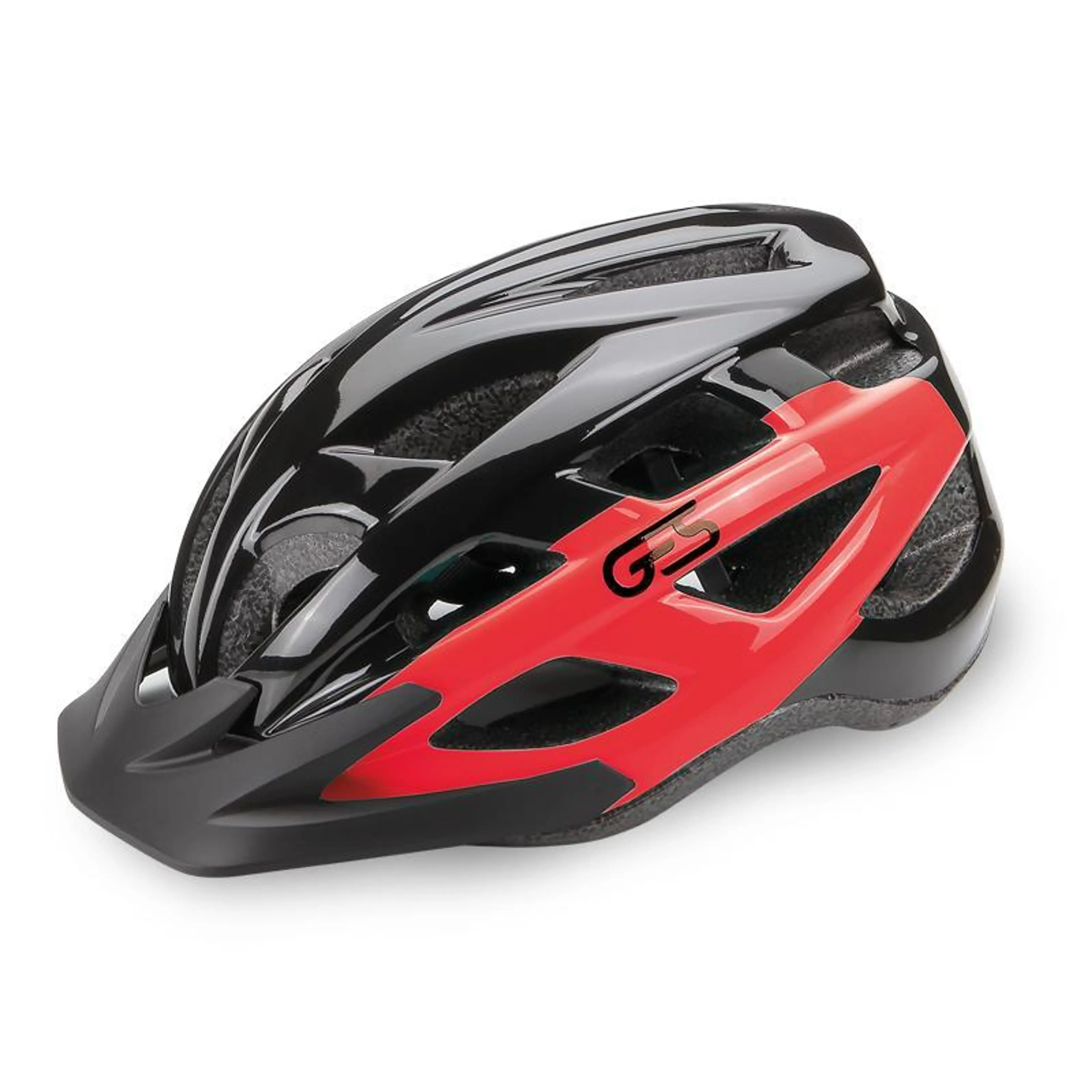 CASCO VARIK  NEGRO / ROJO