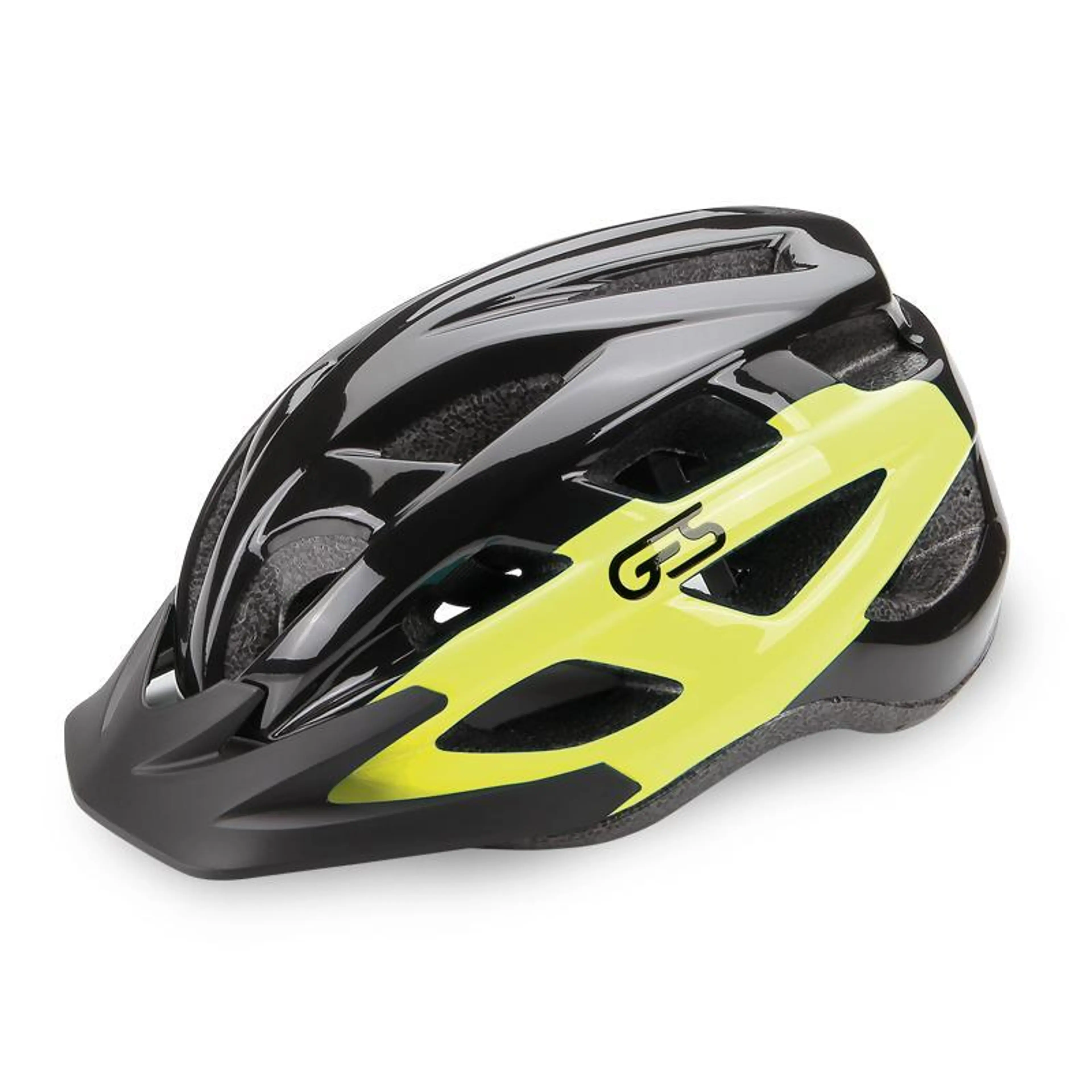 CASCO VARIK NEGRO / AMARILLO L