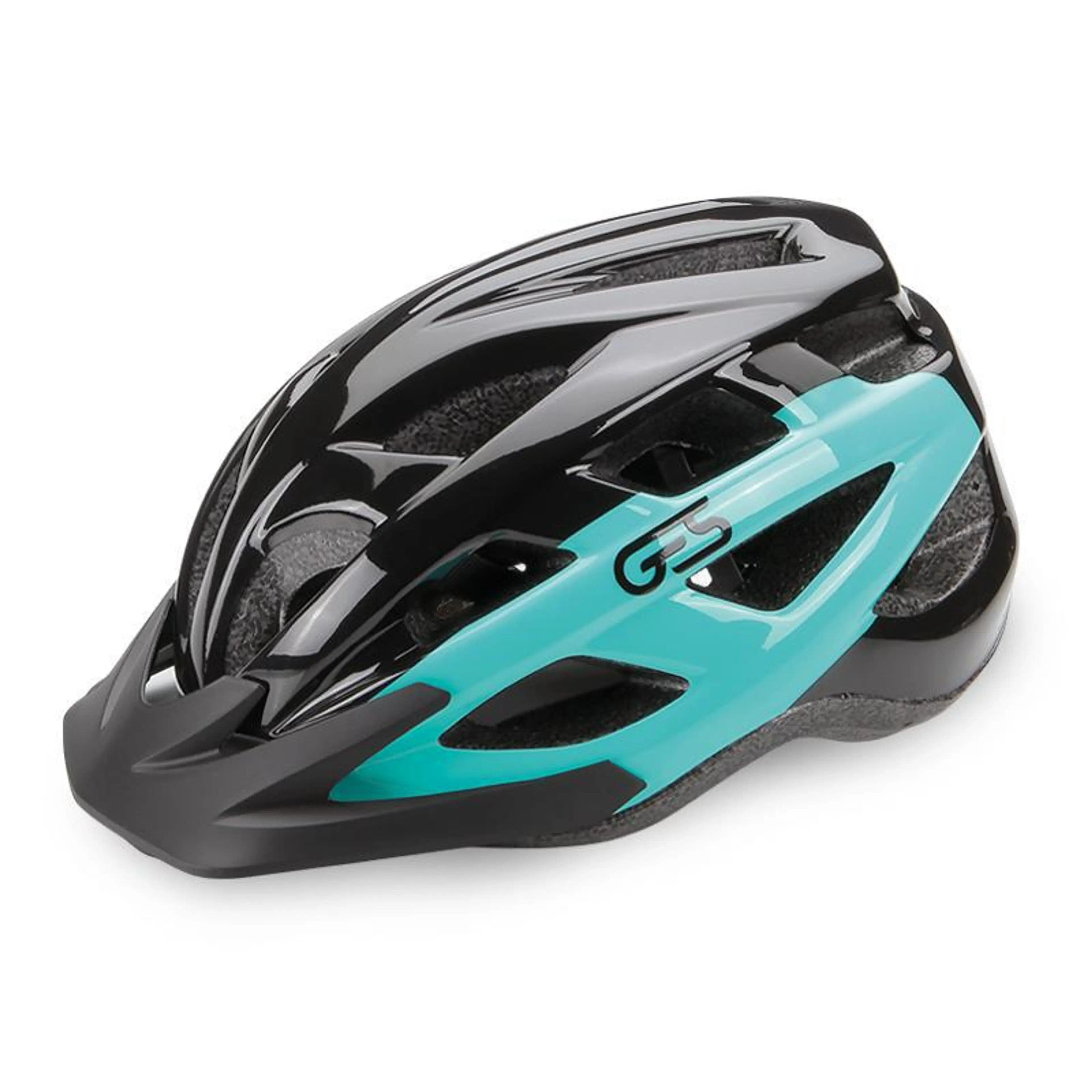 CASCO VARIK NEGRO / CELESTE