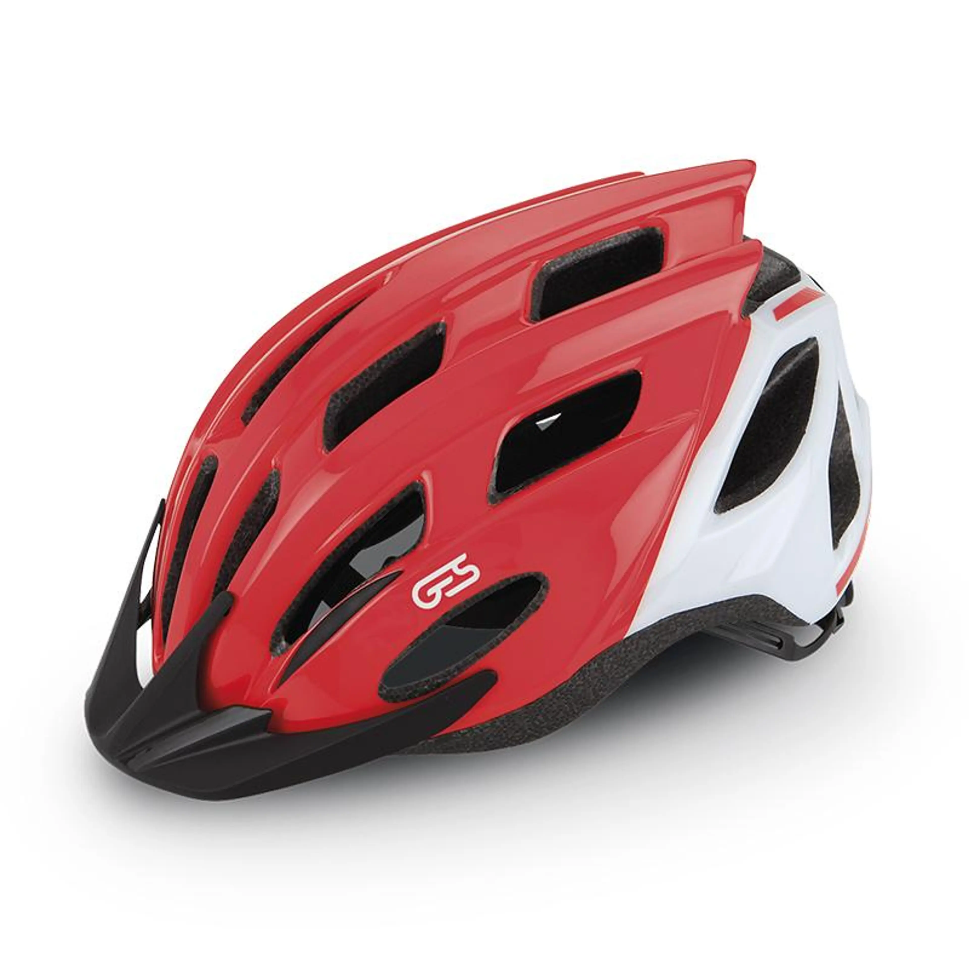 CASCO JUNIOR KORE ROJO/BLANCO 50/56