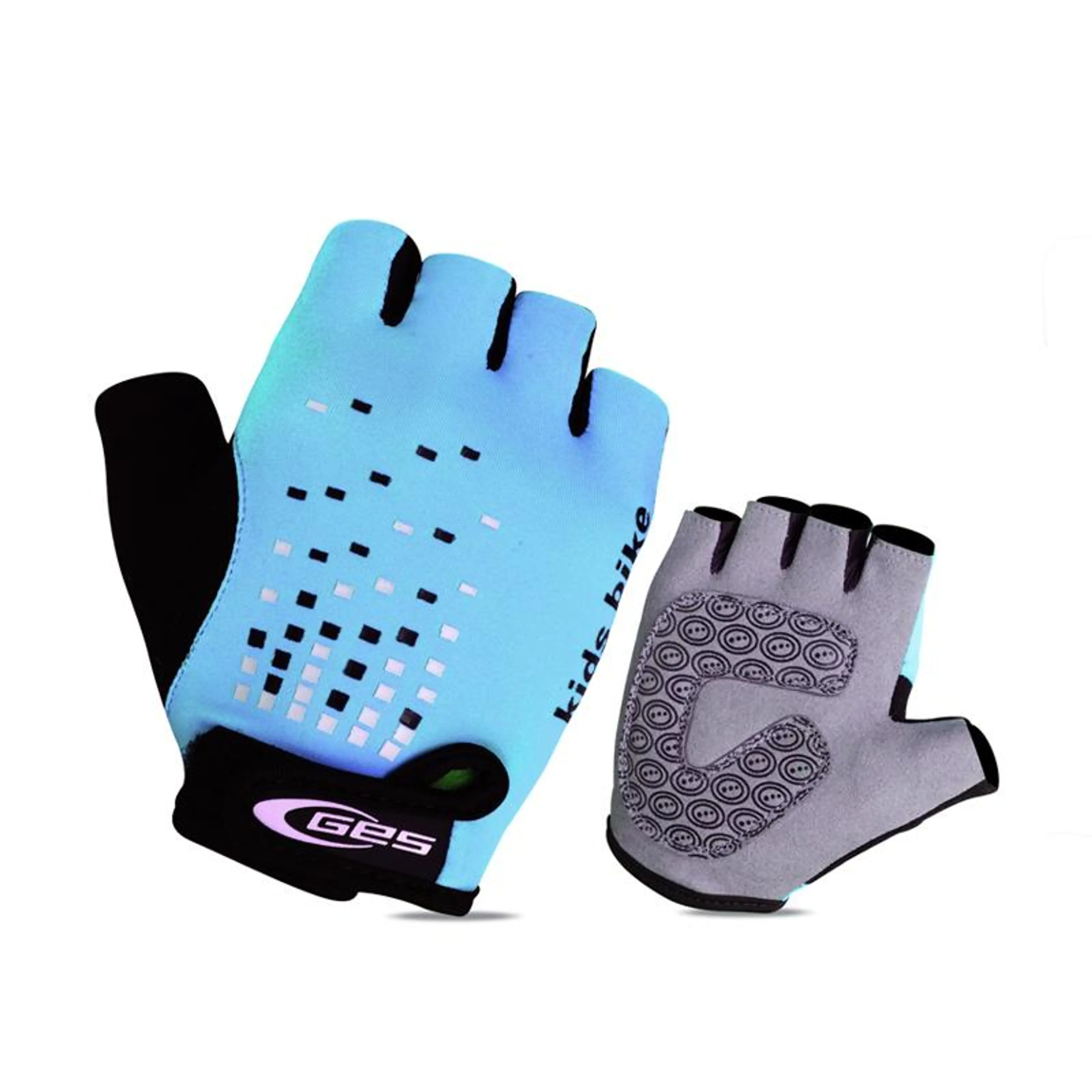 GUANTES NIÑO KIDS BIKE AZUL T-4