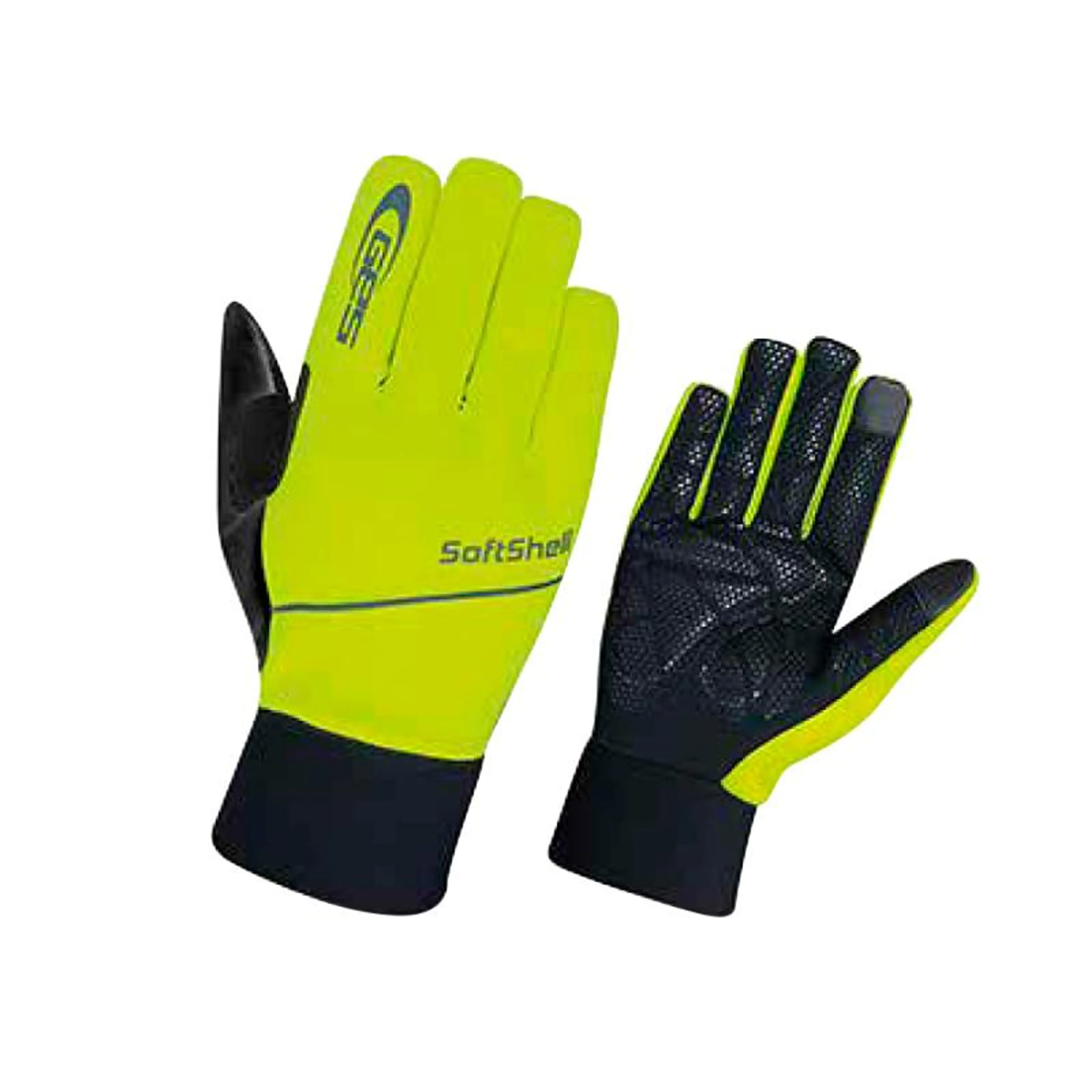 GUANTES INVIERNO SOFTSHELL FLUOR