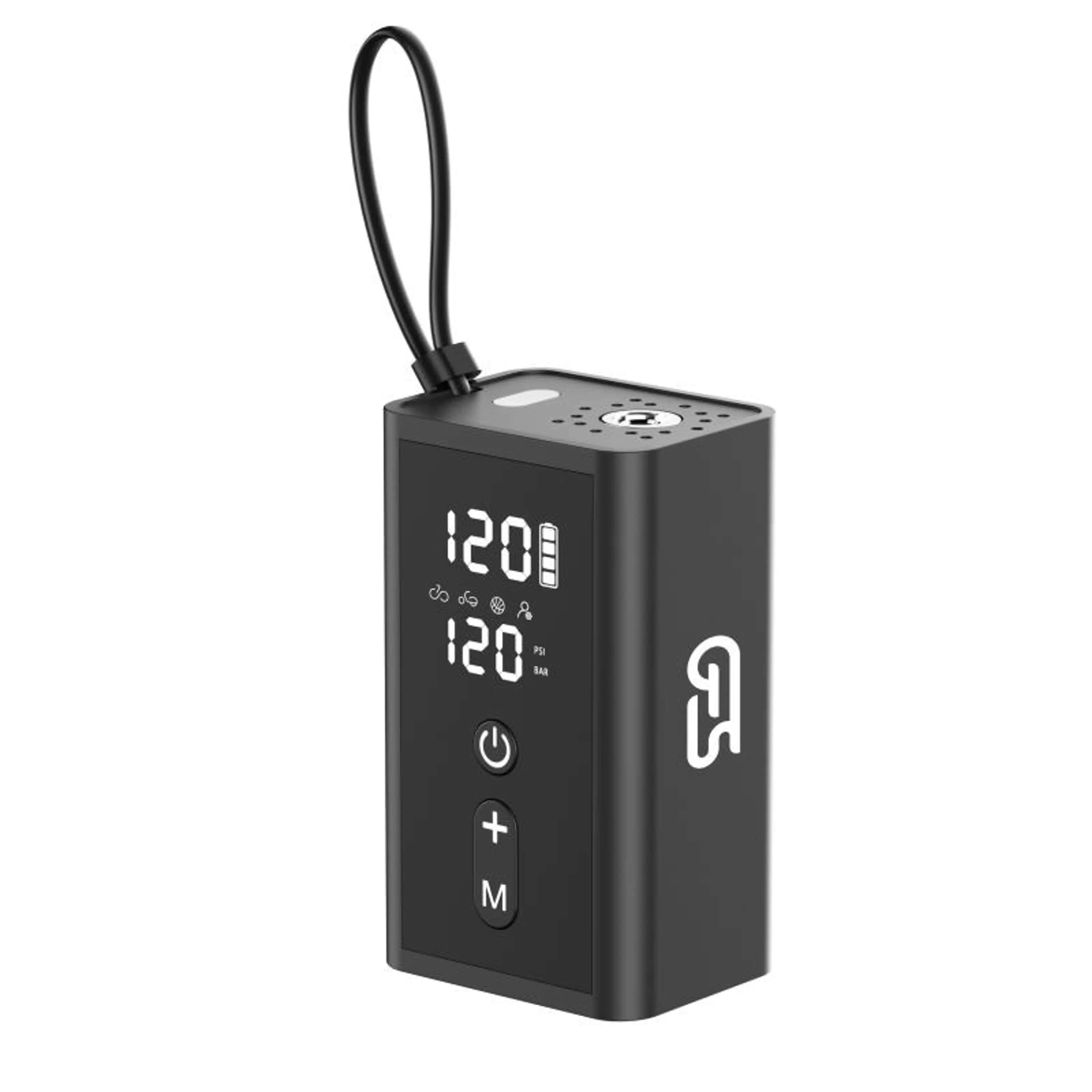 MINI INFLADOR ELECTRICO MANOMETRO