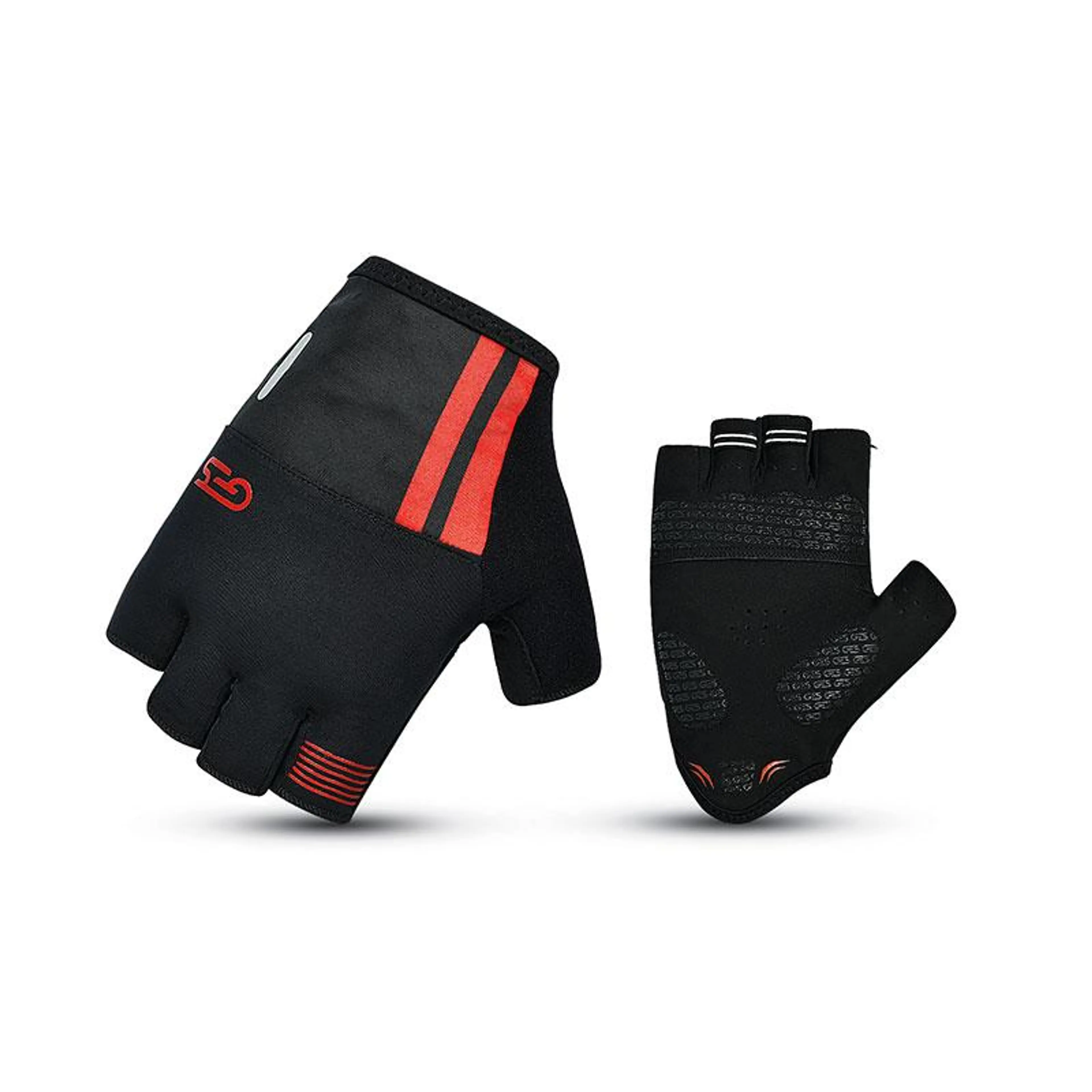 GUANTES COURSE NEGRO / ROJO