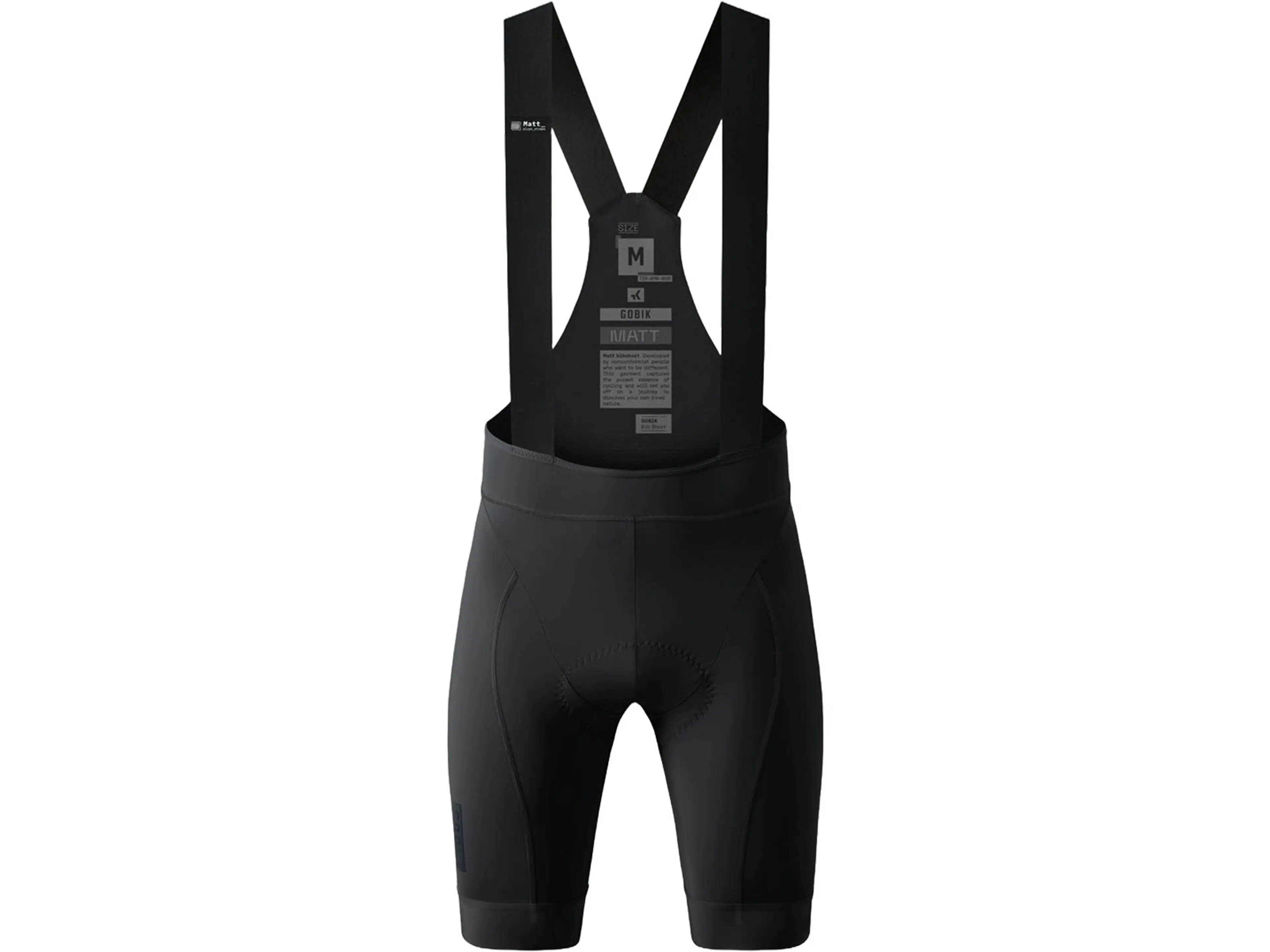 CULOTTE CORTO MATT COMPACT BLACK