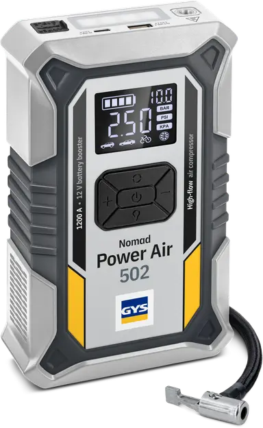 ARRANCADOR Y CARGADOR NOMAD AIR 502