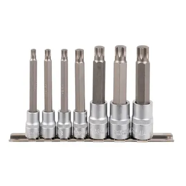 JUEGO 7 PUNTAS XZN C/VASO 1/2-3/8