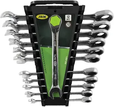 JUEGO LLAVES COMBINADA C/TRINQUETE