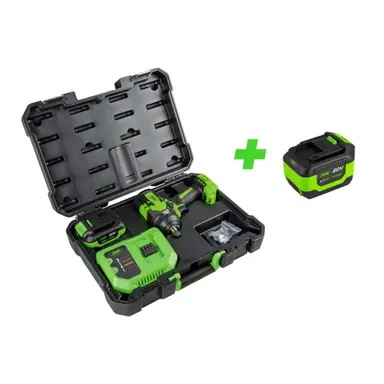 PISTOLA IMPACTO BATERIA 1000NM+BATE