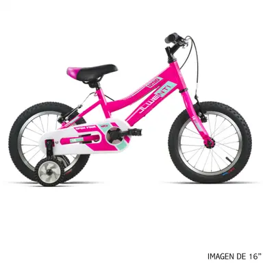 BICI JL MTB NIÑA ROSA 18"