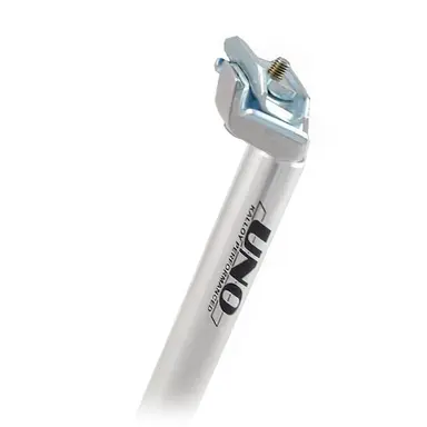 TIJA ALUMINIO 27,2X350MM PLATA