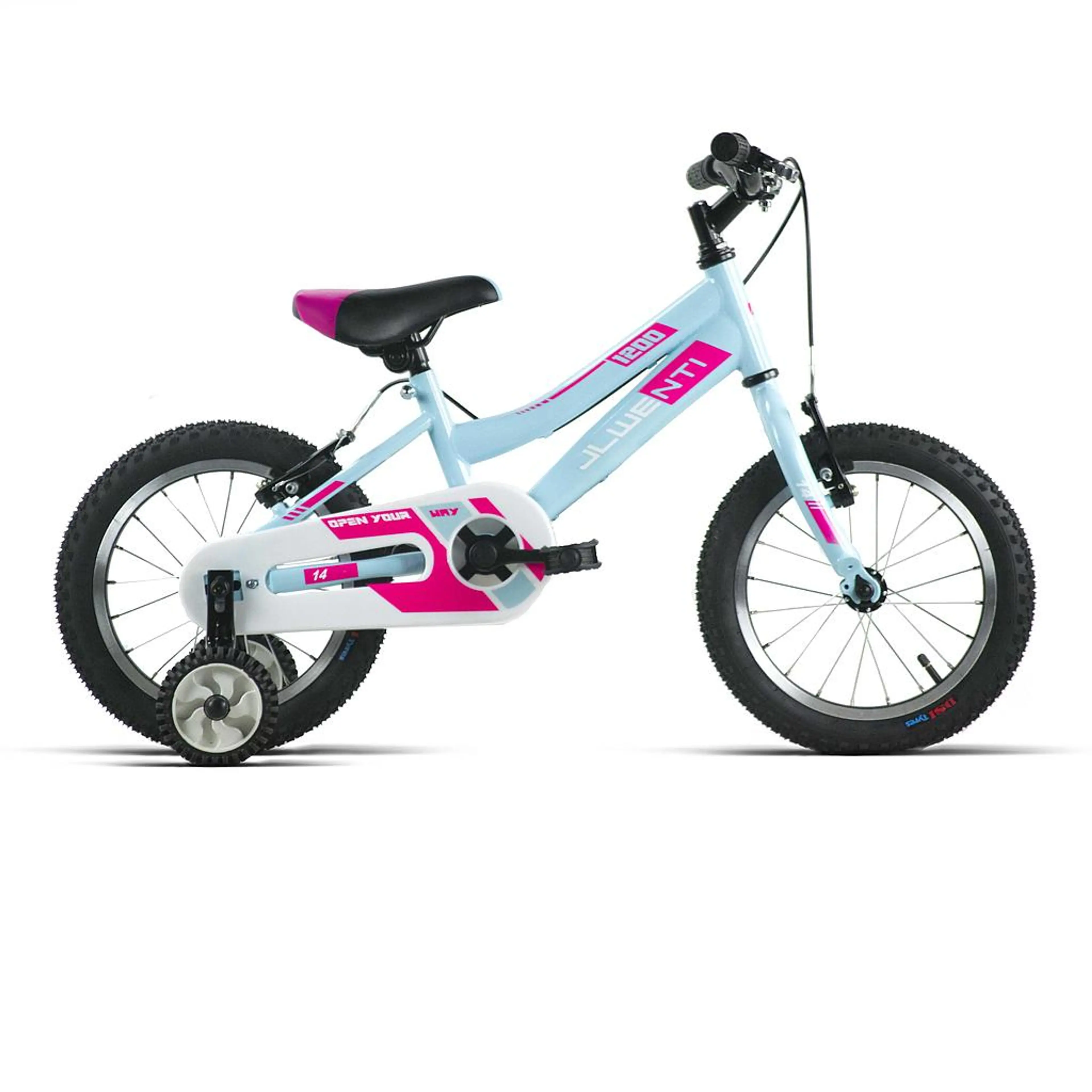 BICI NIÑA 14" CELESTE