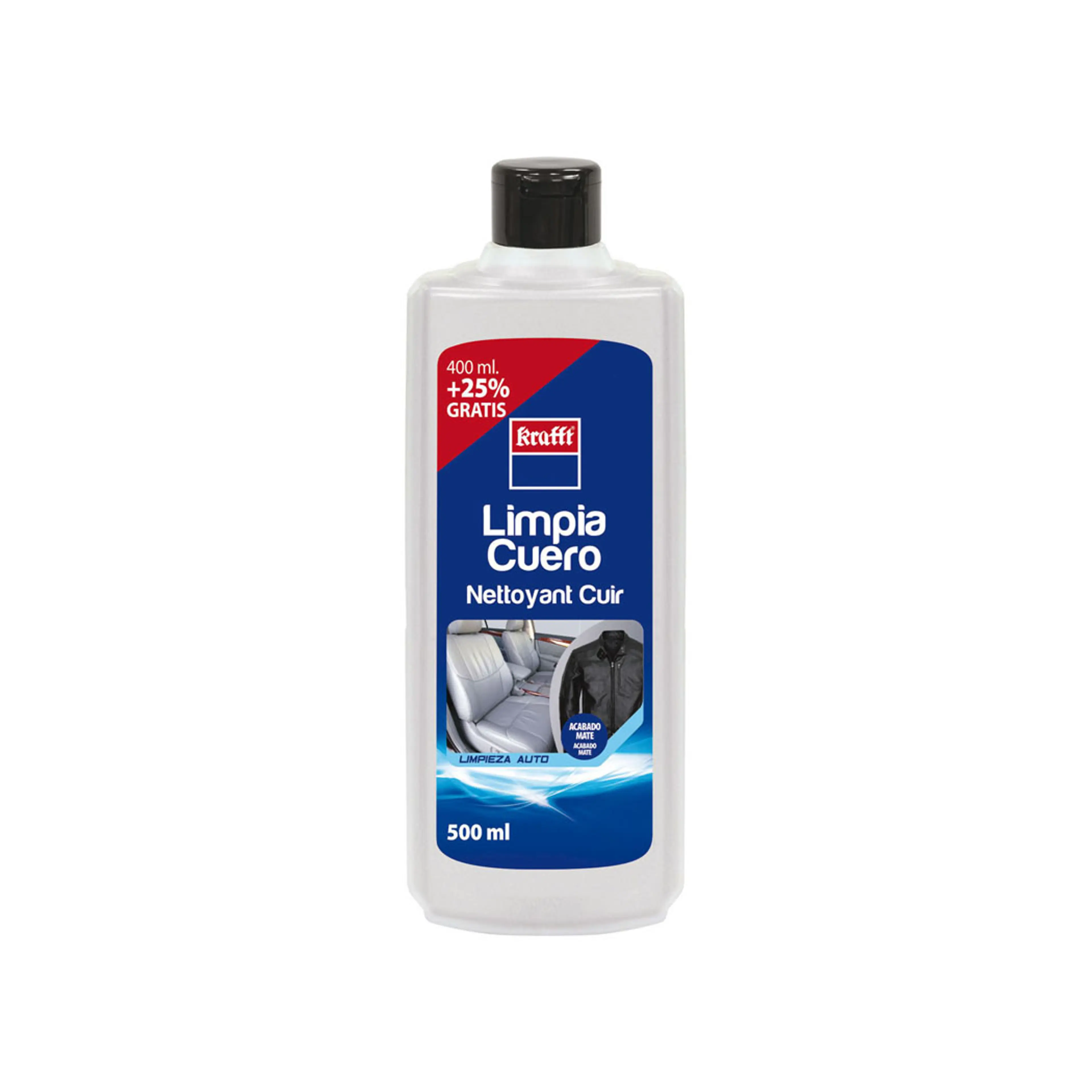 LIMPIA TAPICERIAS CUERO 400 ML.-A1
