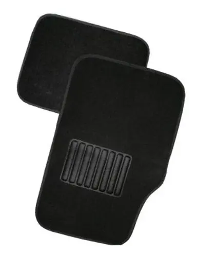 JUEGO ALFOMBRAS PEKIN MOQUE NEGRA