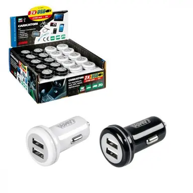 CARGADOR USB 12/24 V 2100 MA
