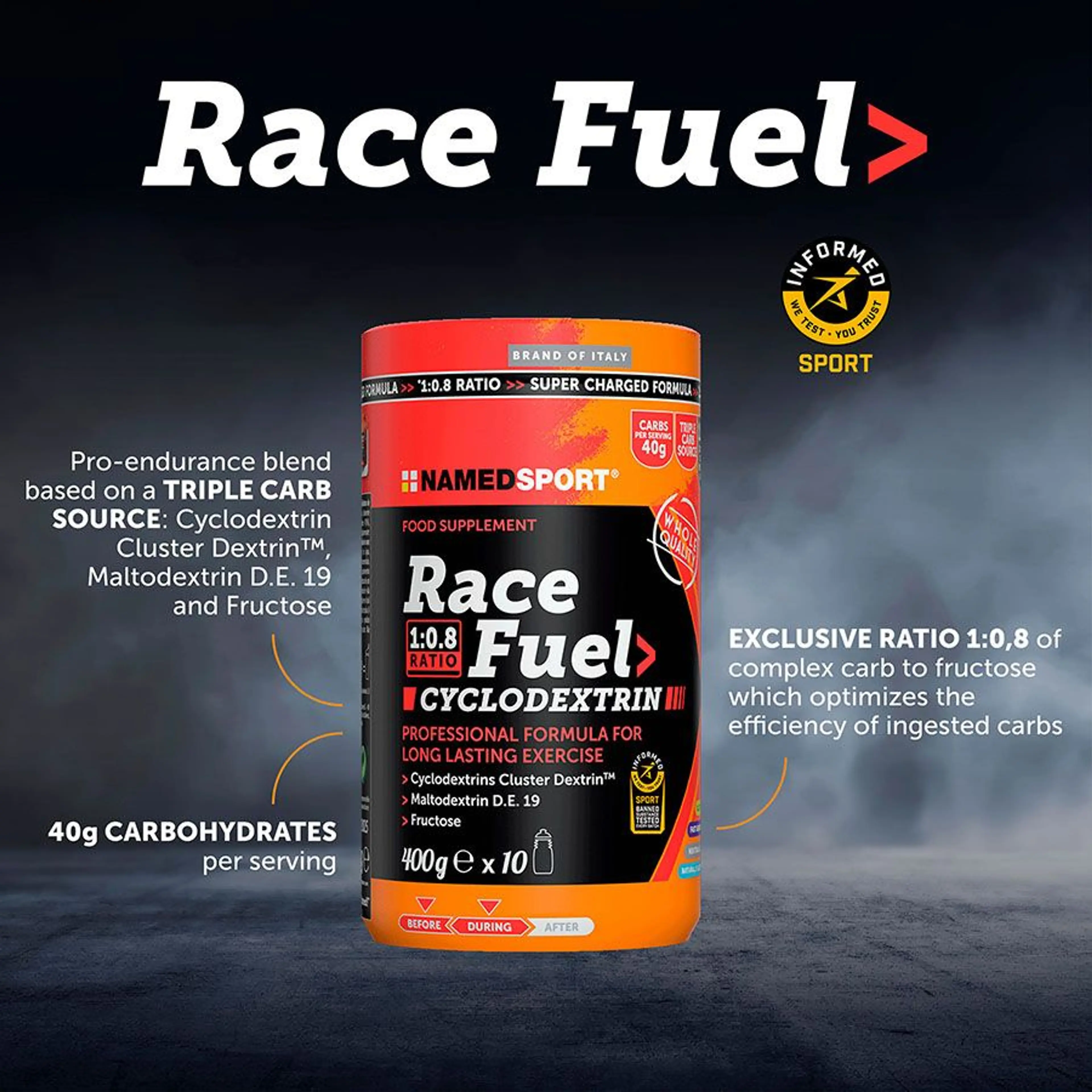 GEL NAMED RACE FUEL MOJITO 60ML