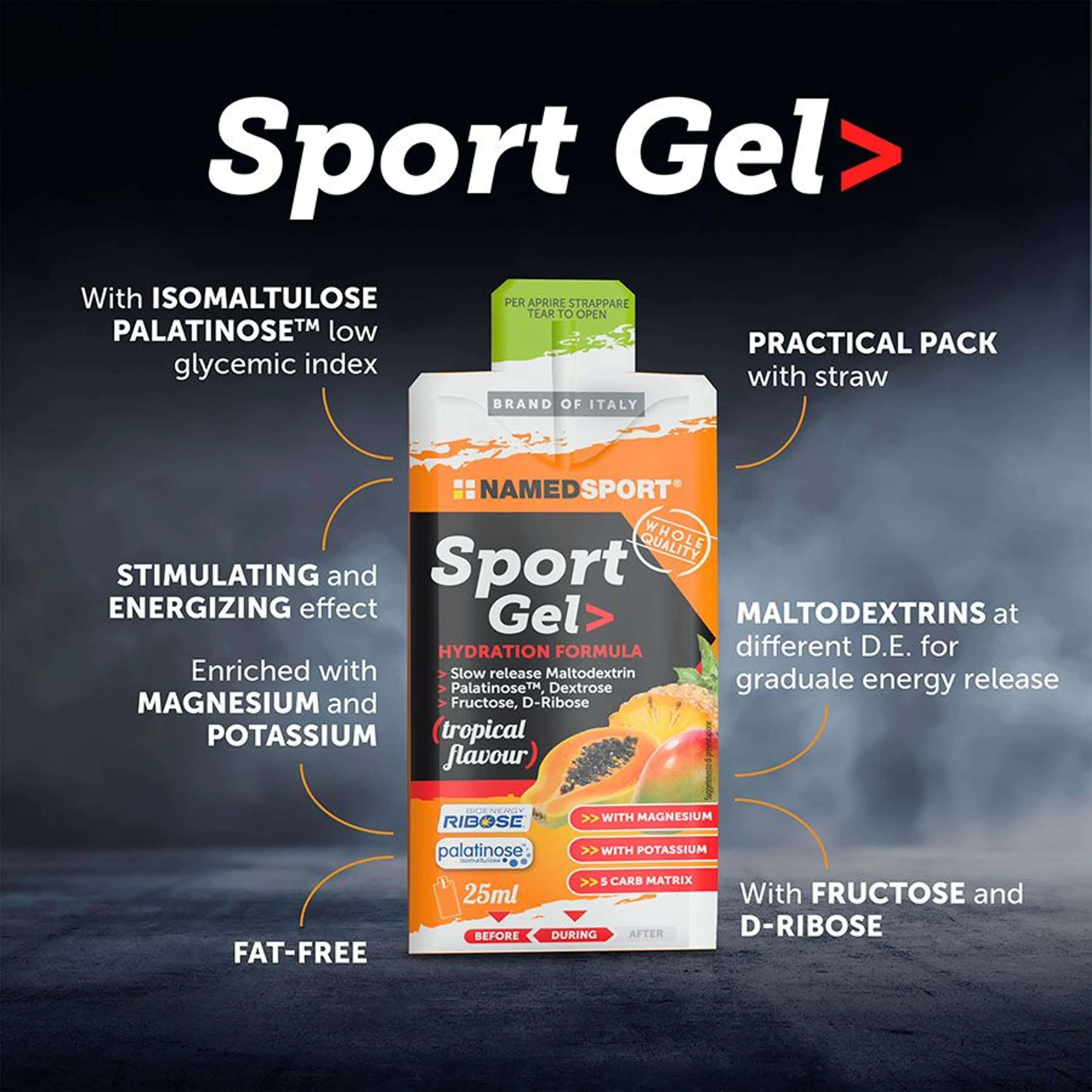 GEL NAMED SPORT TROPICAL 25ML