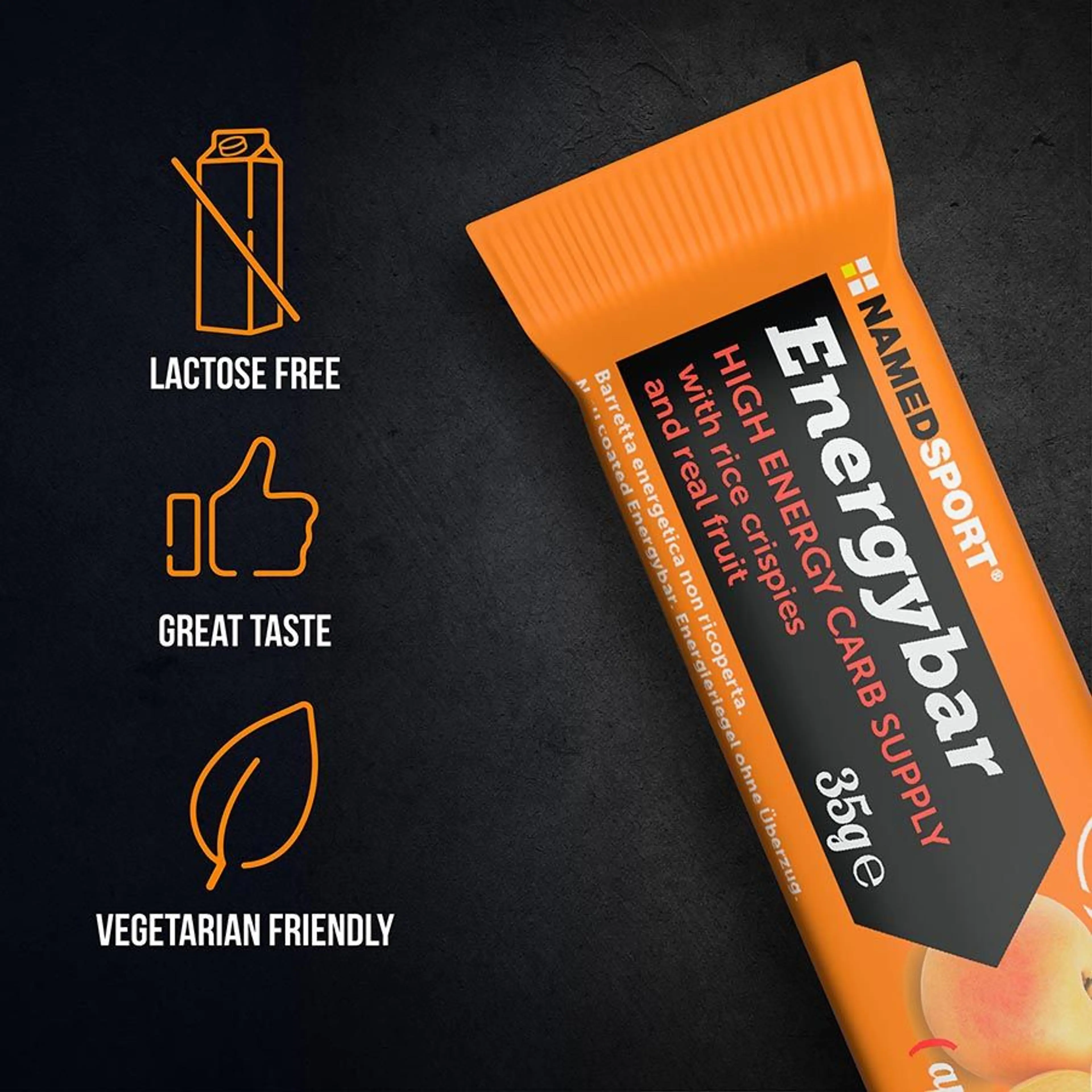 BARRA NAMED ENERGYBAR ALBARICOQ.35G