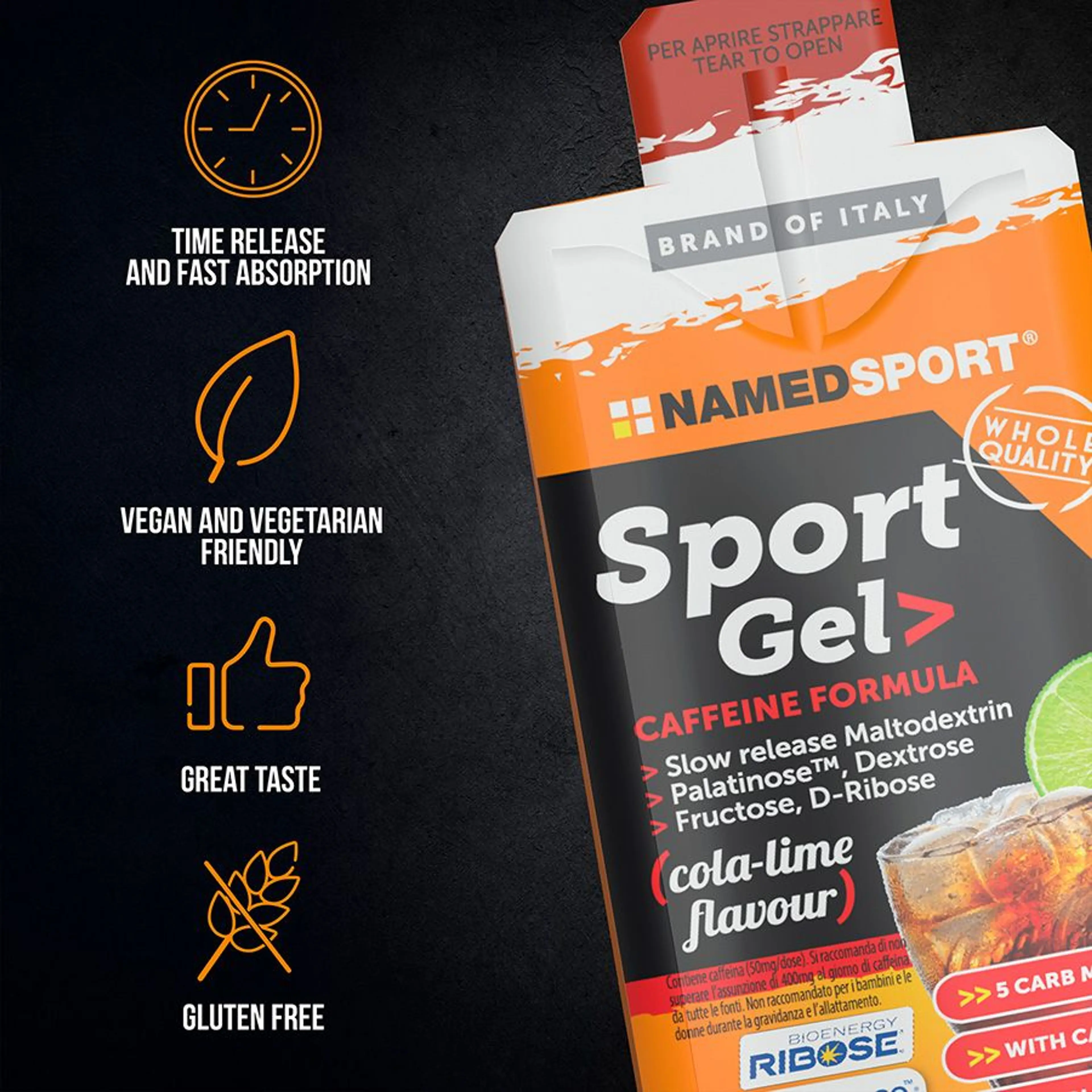 GEL NAMED SPORT COLA LIMA 25ML