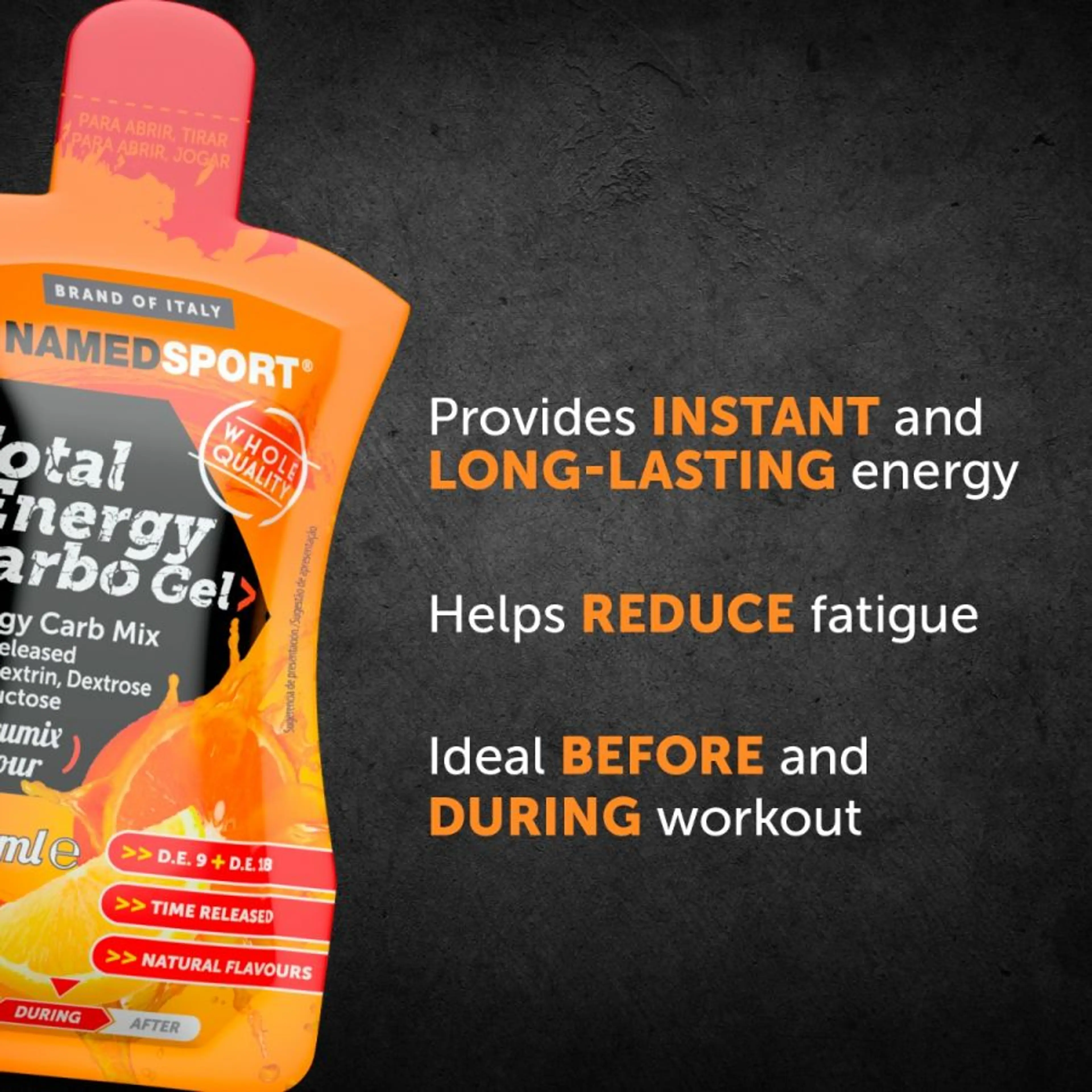 GEL TOTAL ENERGY CITRICOS 40ML