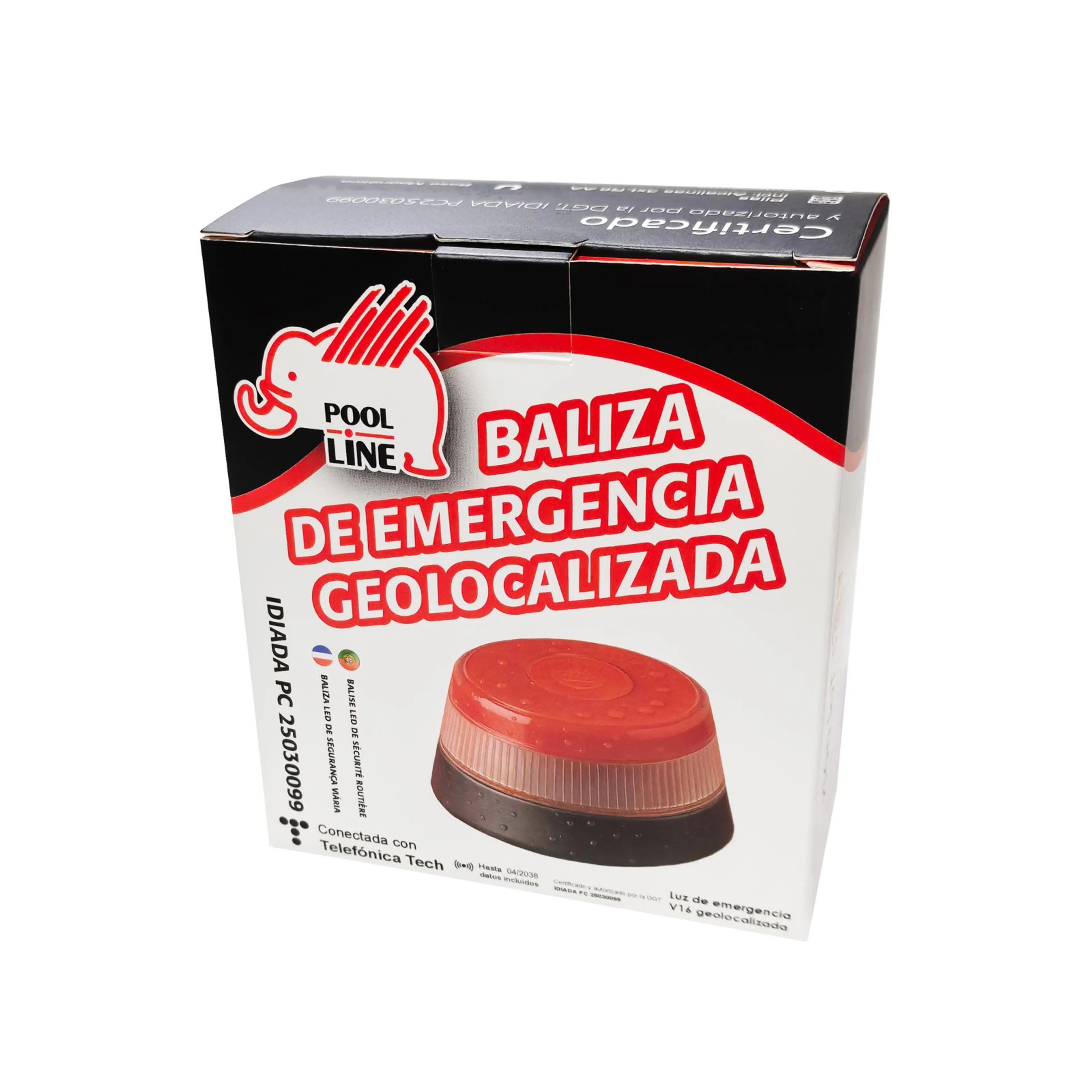 BALIZA GEOLOCALIZADA V16 EMERGENCIA