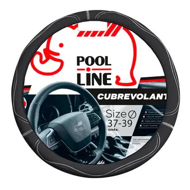 FUNDA VOLANTE GRIP NEGRO/GRIS