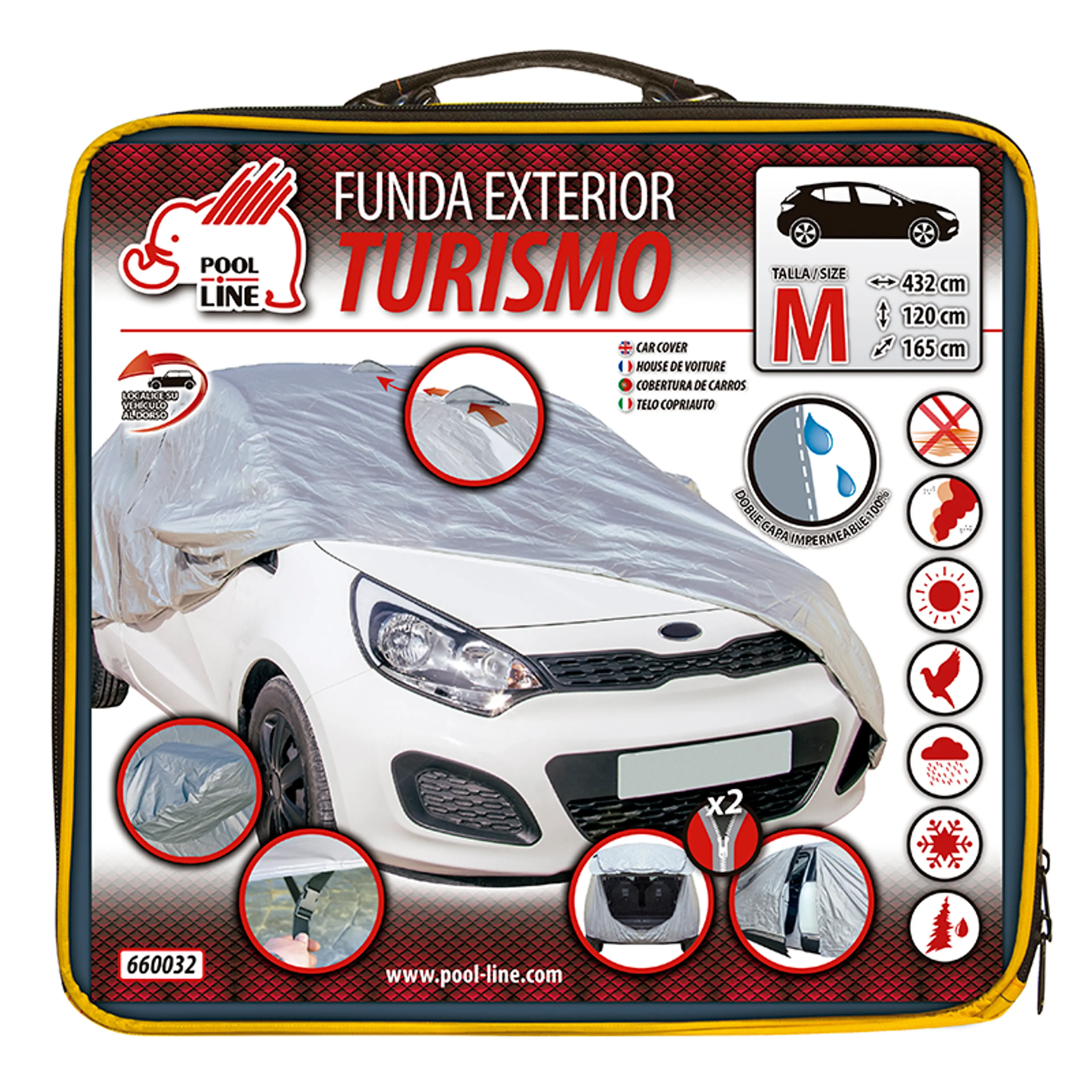 FUNDA EXTERIOR TURISMO CONFORT T-M