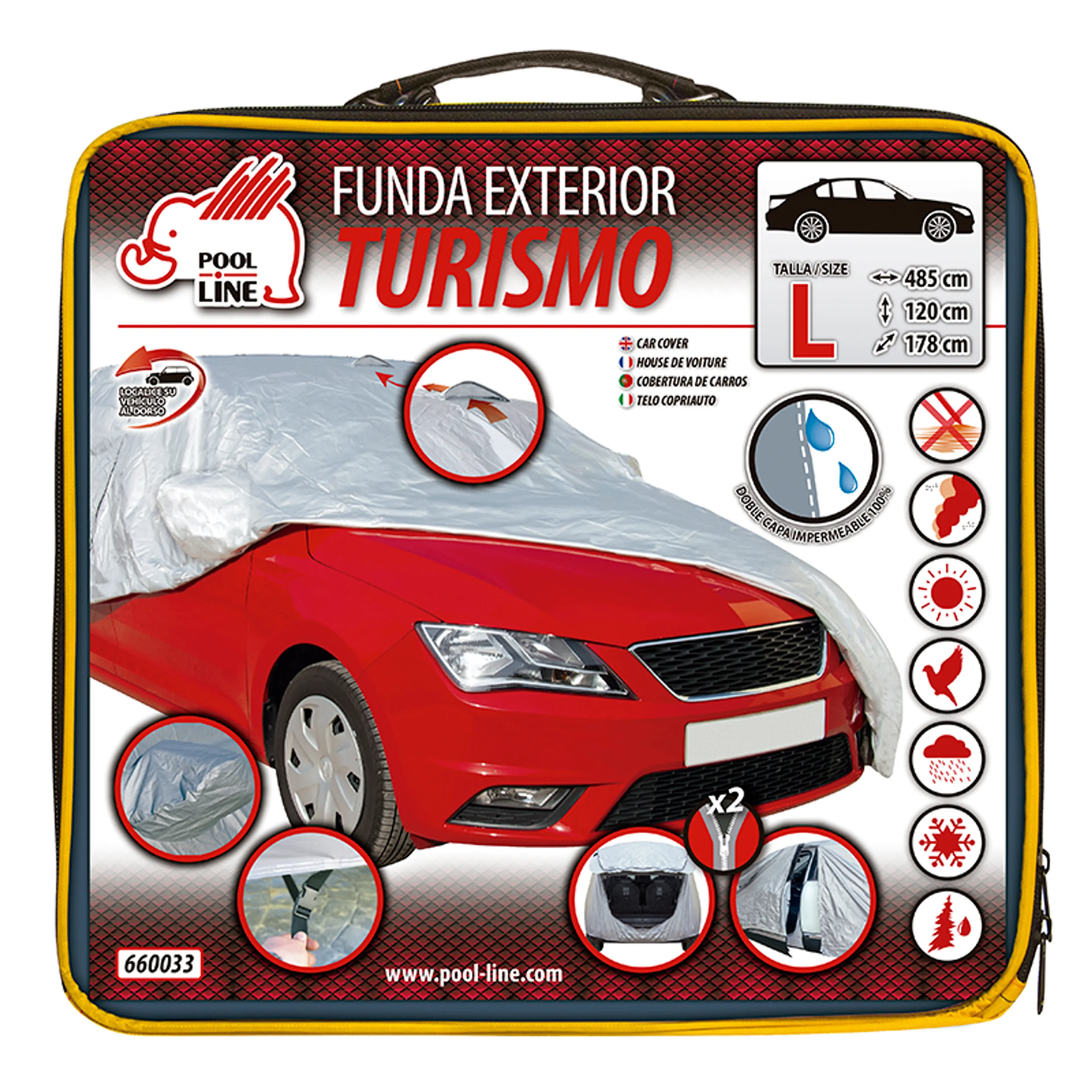 FUNDA EXTERIOR TURISMO CONFOR T-L