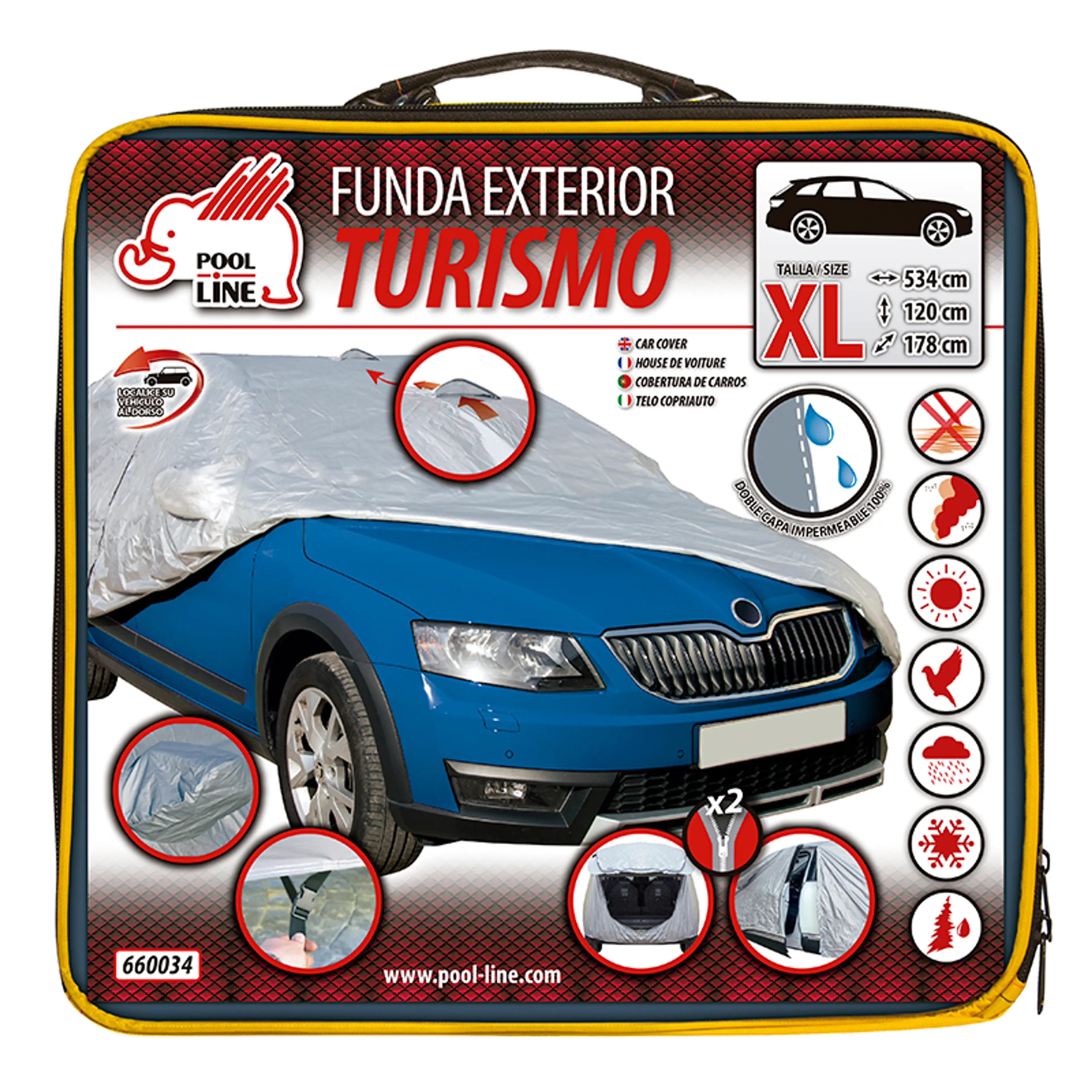 FUNDA EXTERIOR TURISMO CONFORT T-XL