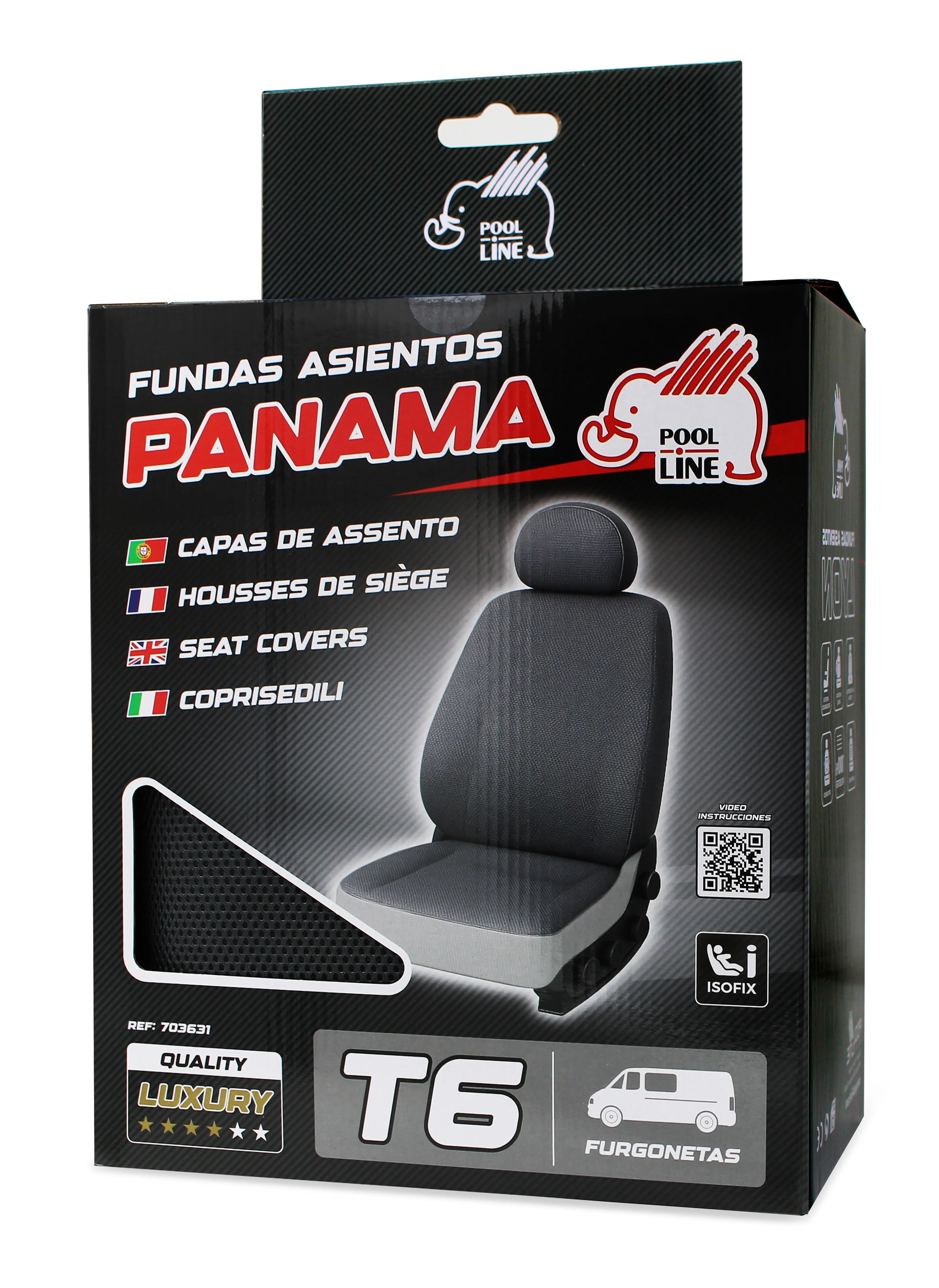 FUNDA ASIENTO PANAMA LUXURY